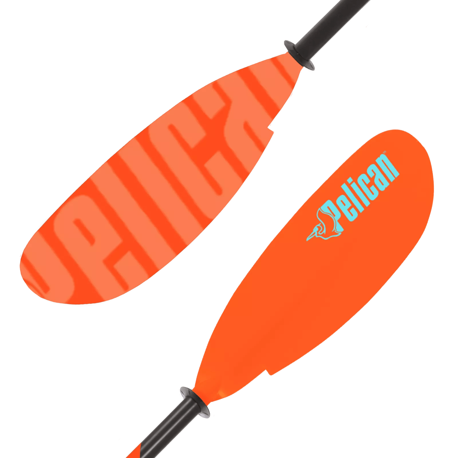 PELICAN - Vesta 89'' Aluminum and Fiberglass Kayak Paddle - Orange - PS1137 - ISO 