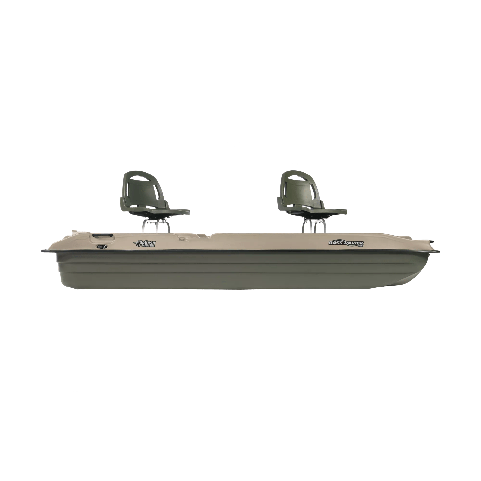 PELICAN - Bateau de pêche Bass Raider 10E - Green - BBA10P205-00 - SIDE