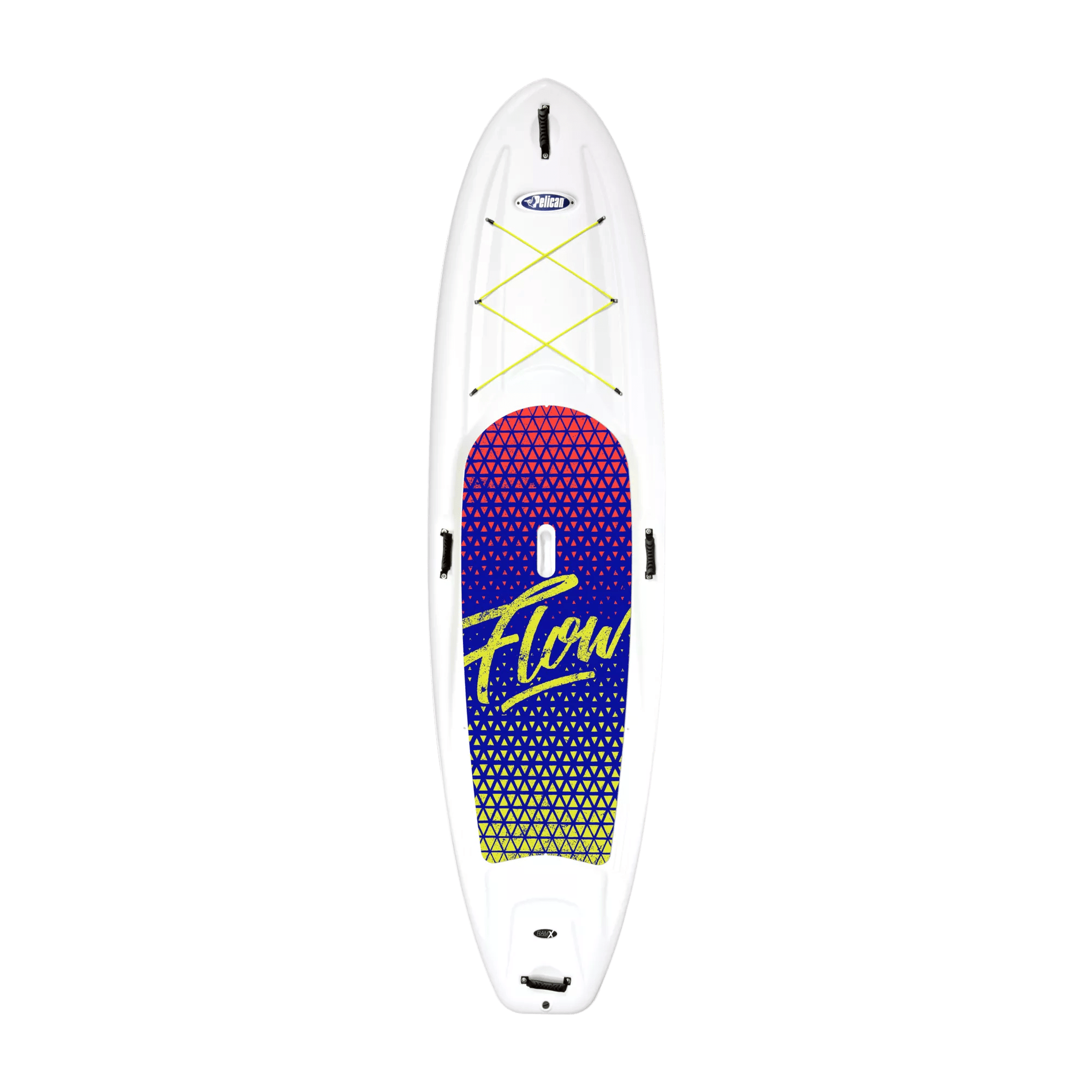 PELICAN - Flow 106 Recreational Paddle Board - White - FAA10P303 - TOP