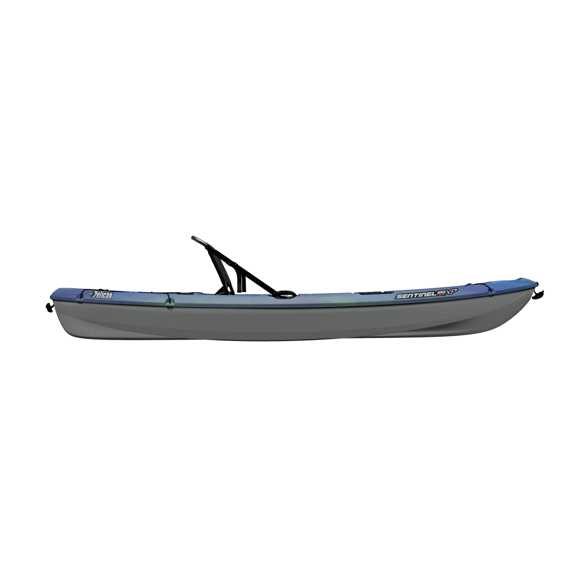 PELICAN - Sentinel 100XP Angler Fishing Kayak - Blue - MGL10P205-00 - SIDE