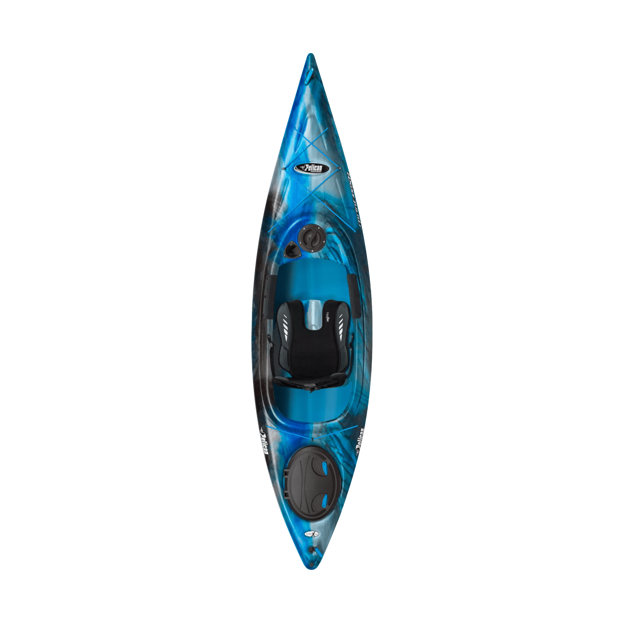 PELICAN - Sprint 100XR Performance Kayak - Blue - KNP10P100-00 - TOP