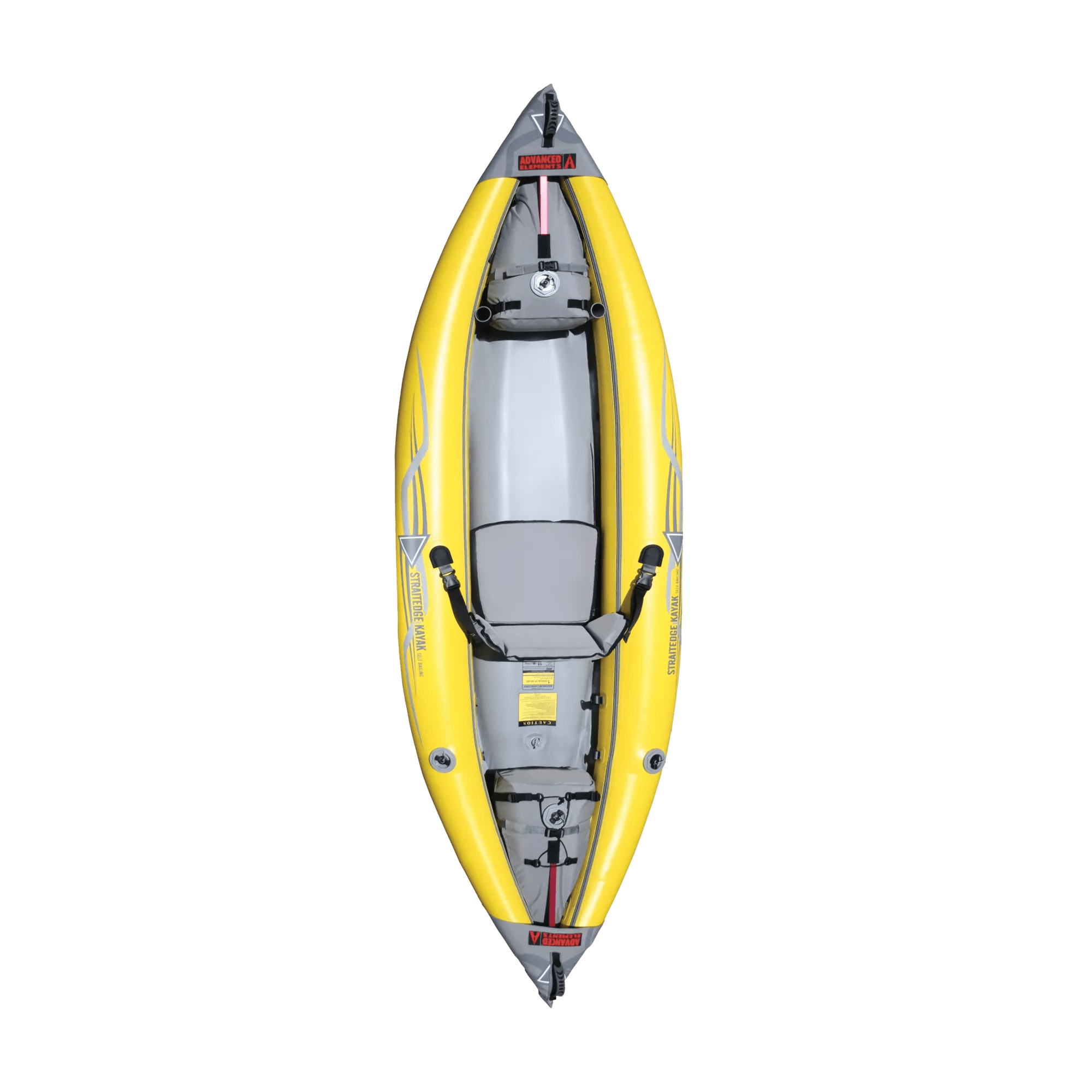 ADVANCED ELEMENTS - StraitEdge™ Crossover Kayak Without Pump - Yellow - AE1006-Y - TOP