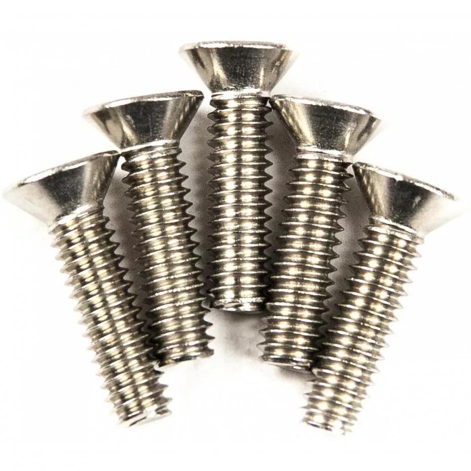 WILDERNESS SYSTEMS - Flathead Screws - 1/4 In. -20 X 1 In. - 5 Pack -  - 9800360 - ISO