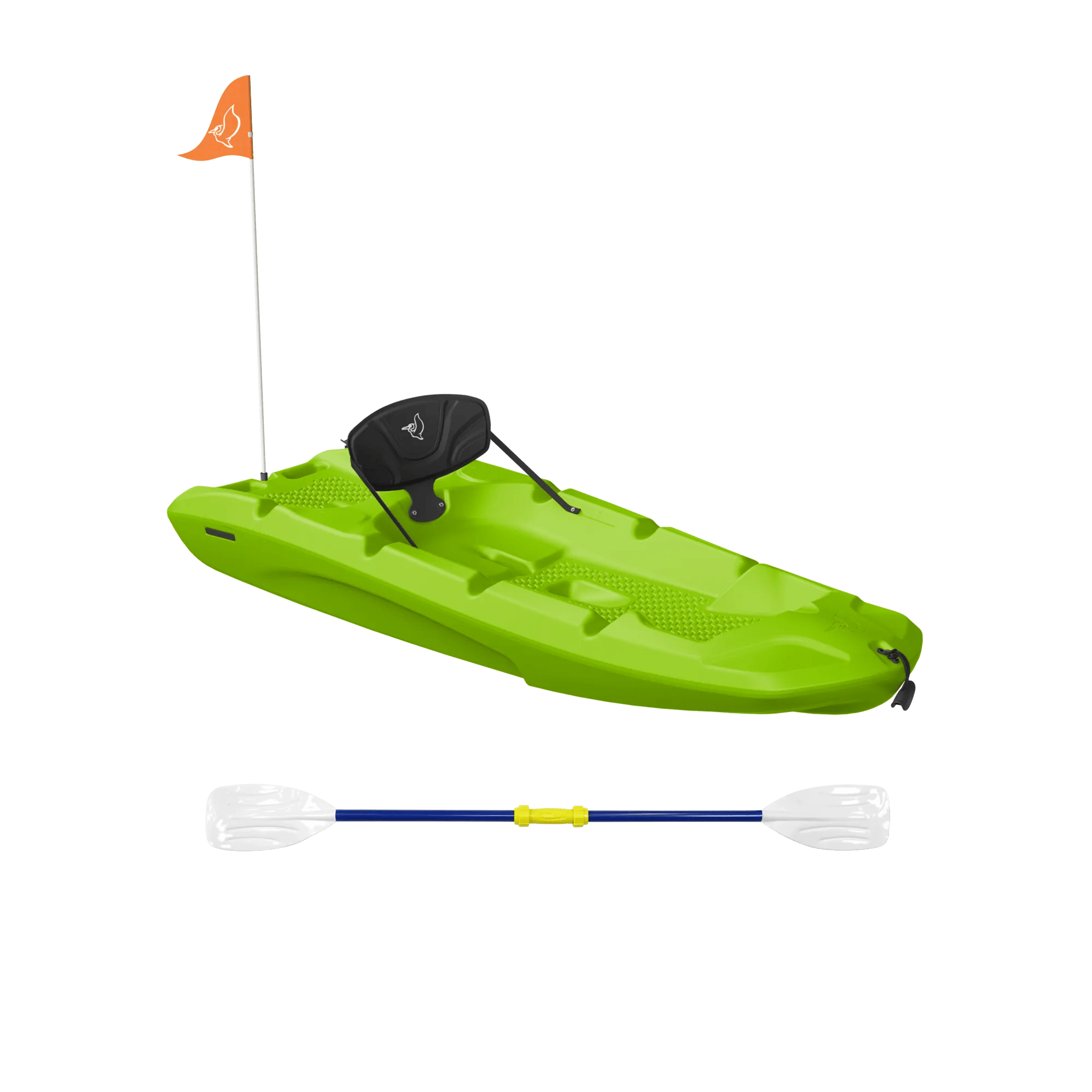 PELICAN - SOLO EVO DLX Kids Kayak with Paddle - Green - MJS06P505 - ISO