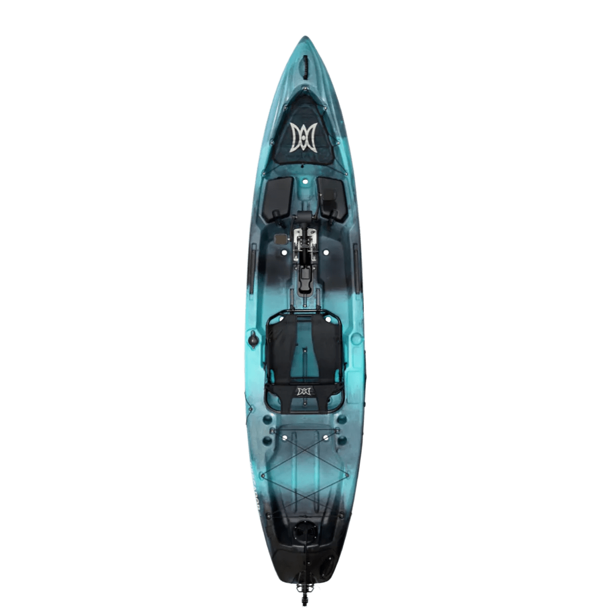 PERCEPTION - Pescador Pilot 12.0 Fishing Kayak - Aqua - 9351587178 - TOP