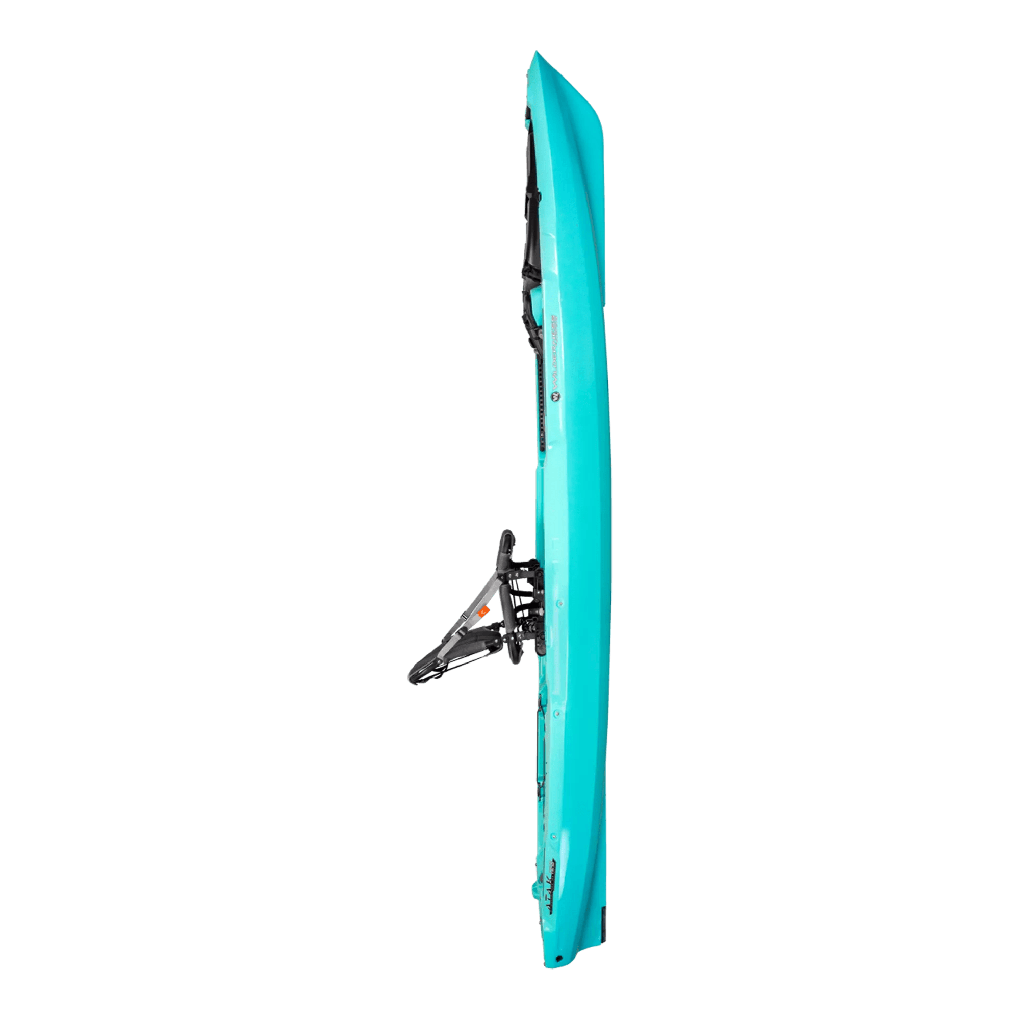 WILDERNESS SYSTEMS - A.T.A.K. 120 Fishing Kayak - Aqua - 9750917192 - SIDE