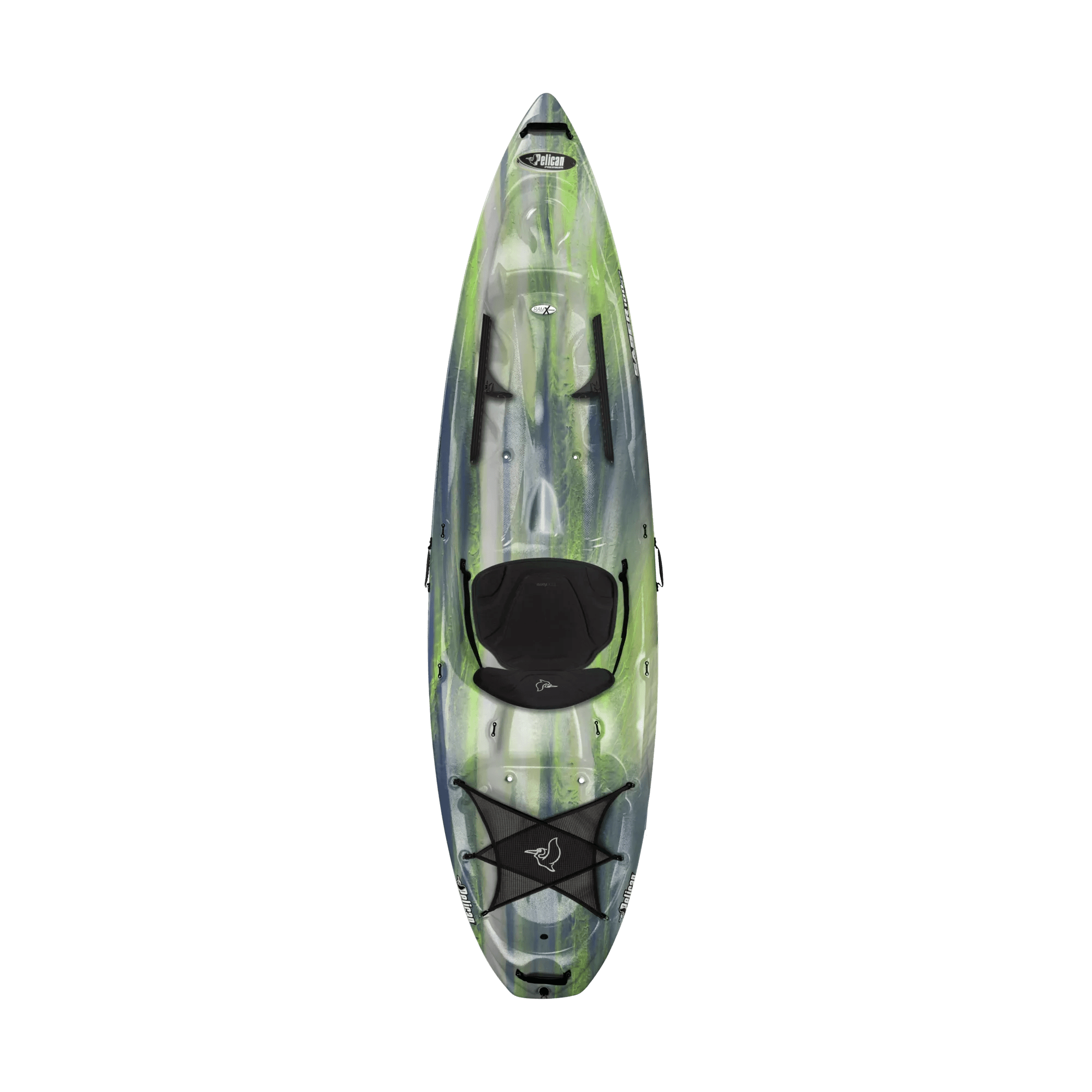 PELICAN - Saber 100XP Recreational Kayak - Grey - KWP10P103 - TOP 