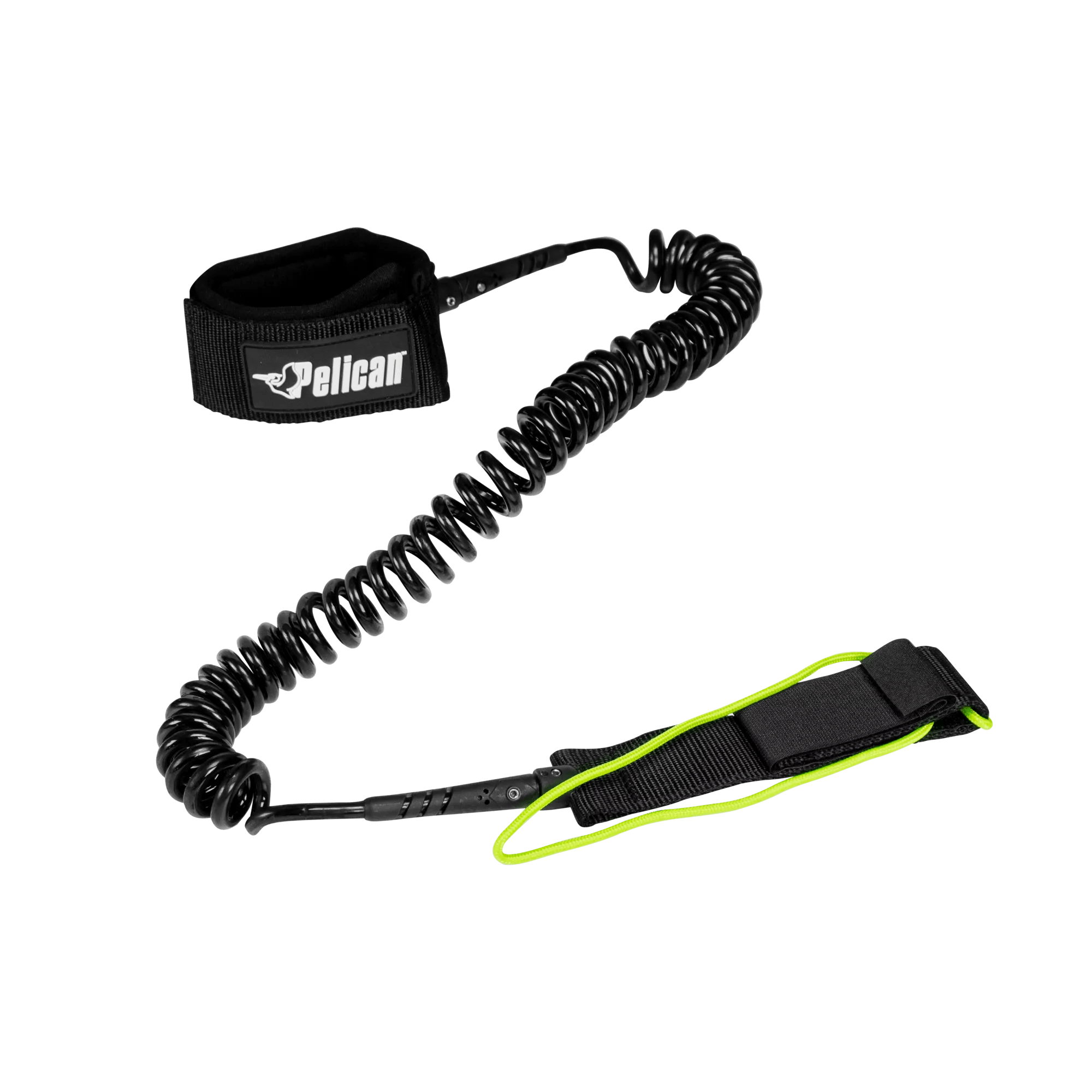 Dcenta 3pcs Stretchable Paddle Leash with D-Shape Carabiner