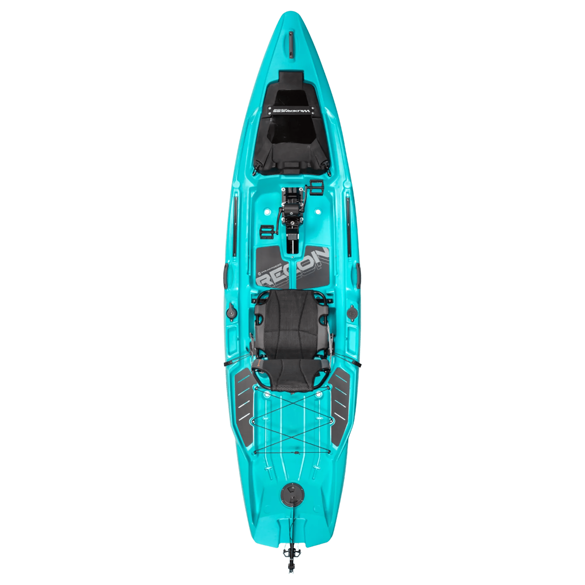 WILDERNESS SYSTEMS - Recon 120 HD Fishing Kayak - Discontinued color/model - Aqua - 9751090192 - TOP