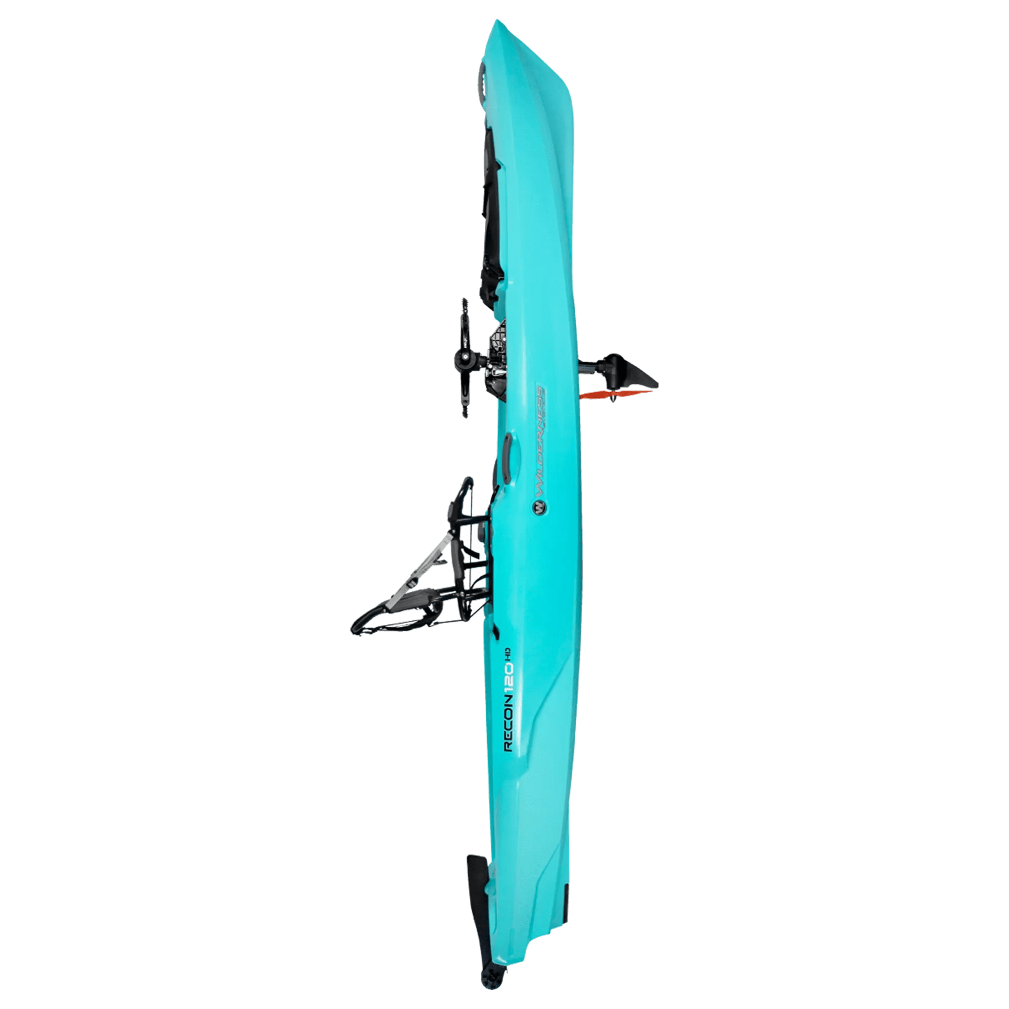 WILDERNESS SYSTEMS - Recon 120 HD Fishing Kayak - Discontinued color/model - Aqua - 9751090192 - SIDE