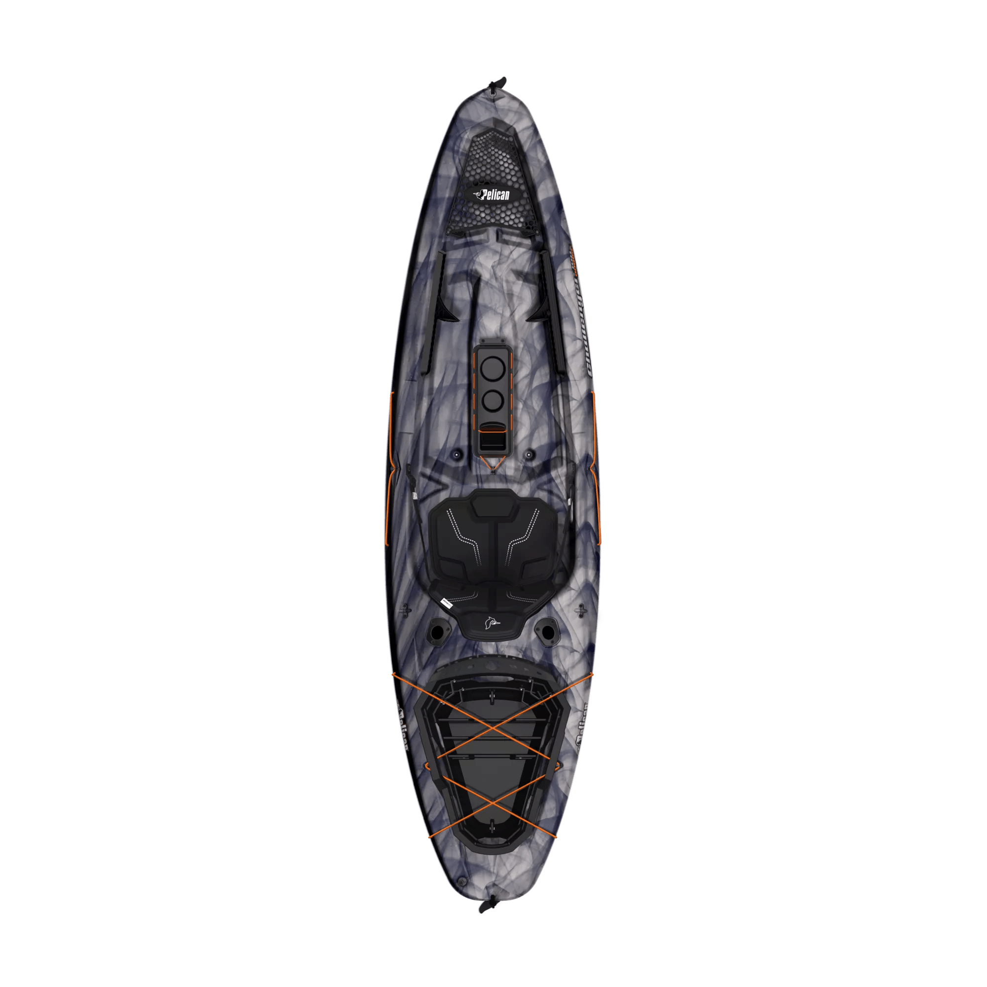 PELICAN - ChallengerSentinel 100X Angler Fishing Kayak - Black - MBF10P304 - TOP