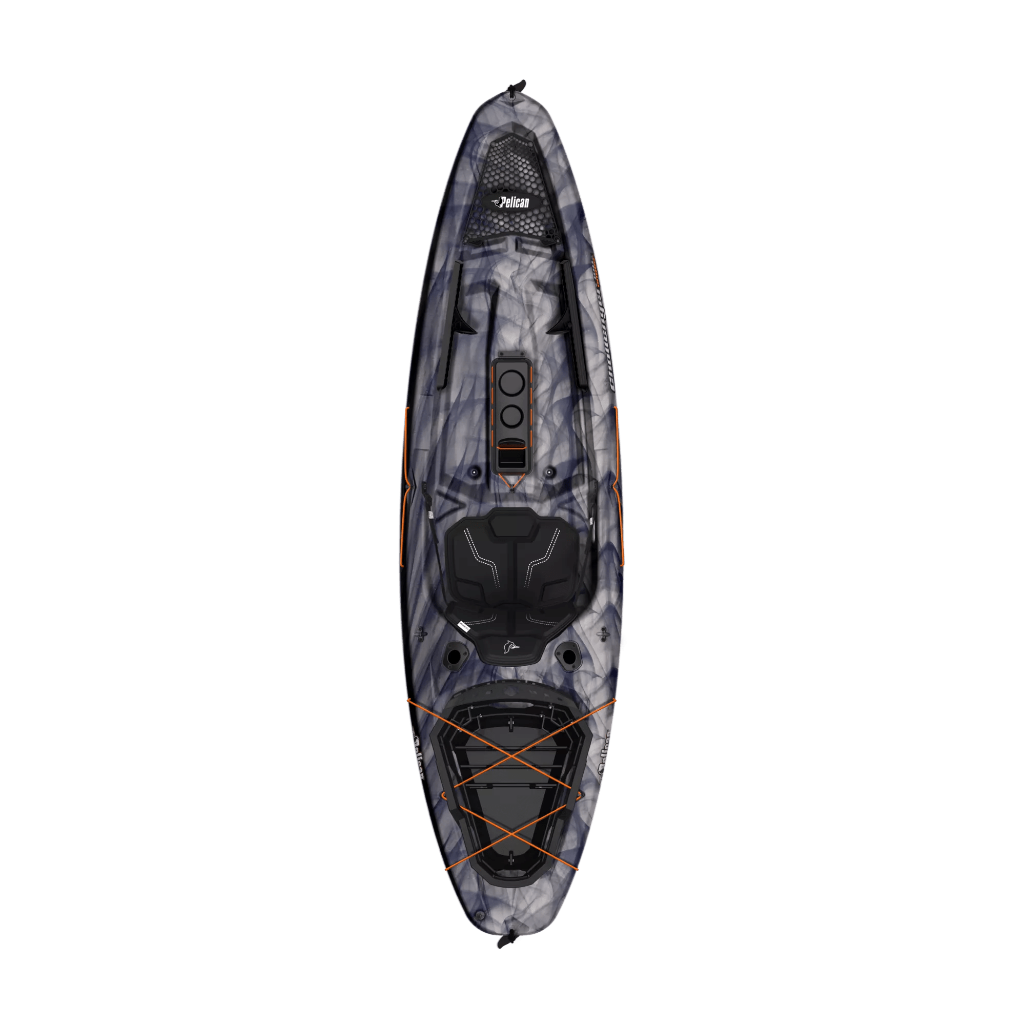 PELICAN - Kayak de pêche Challenger 100X Angler - Black - MBF10P304 - TOP