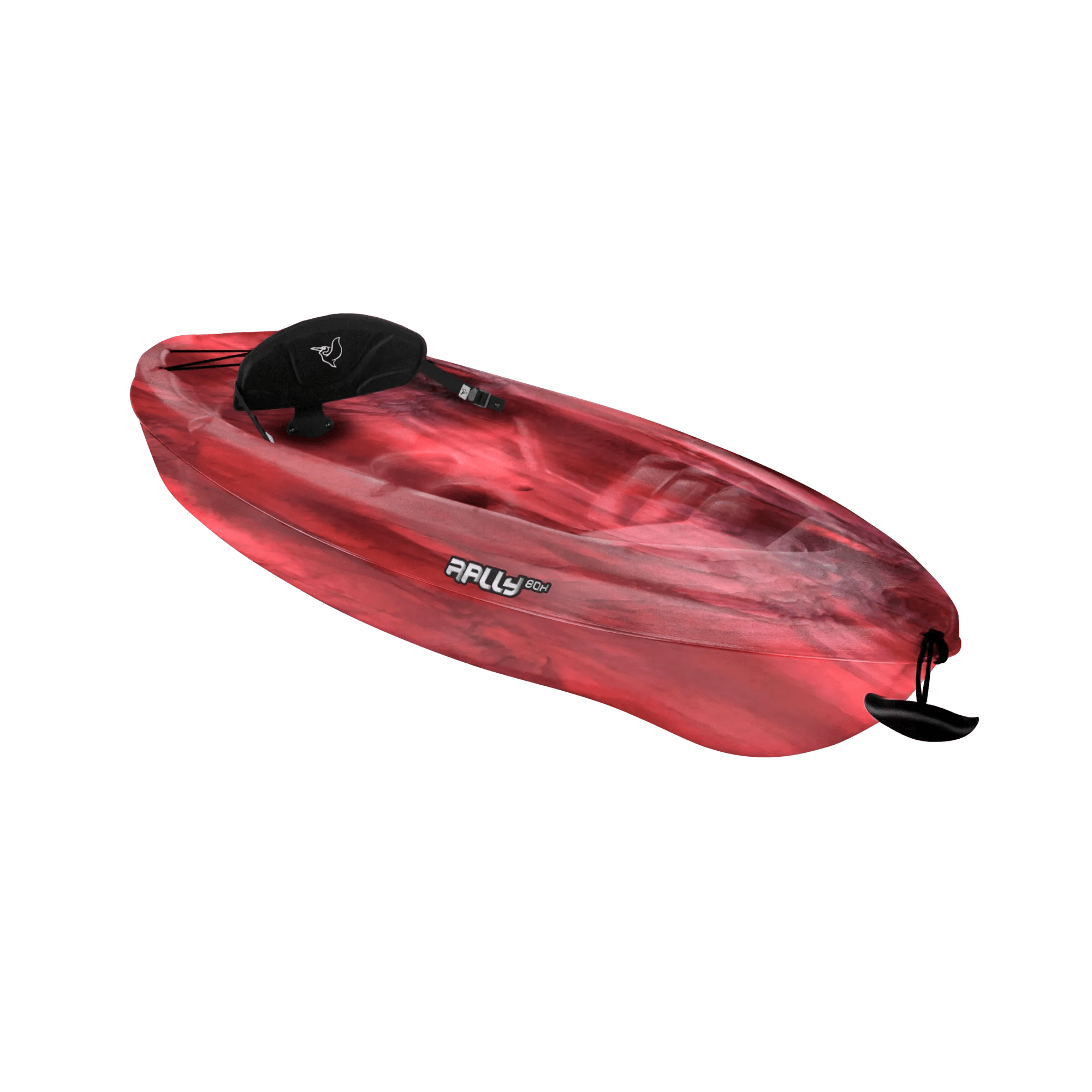 PELICAN - Rally 80X Recreational Kayak with Paddle - Red - KVF08P505 - ISO