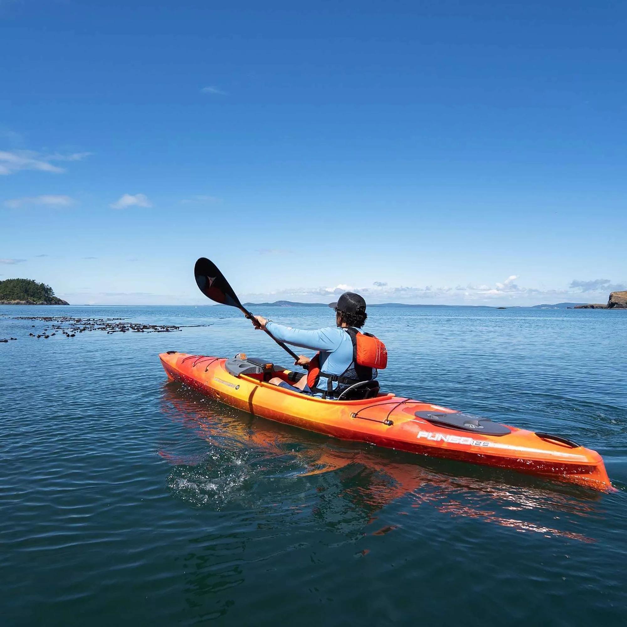 WILDERNESS SYSTEMS - Pungo 125 Recreational Kayak - Orange - 9731079054 - LIFE STYLE 1