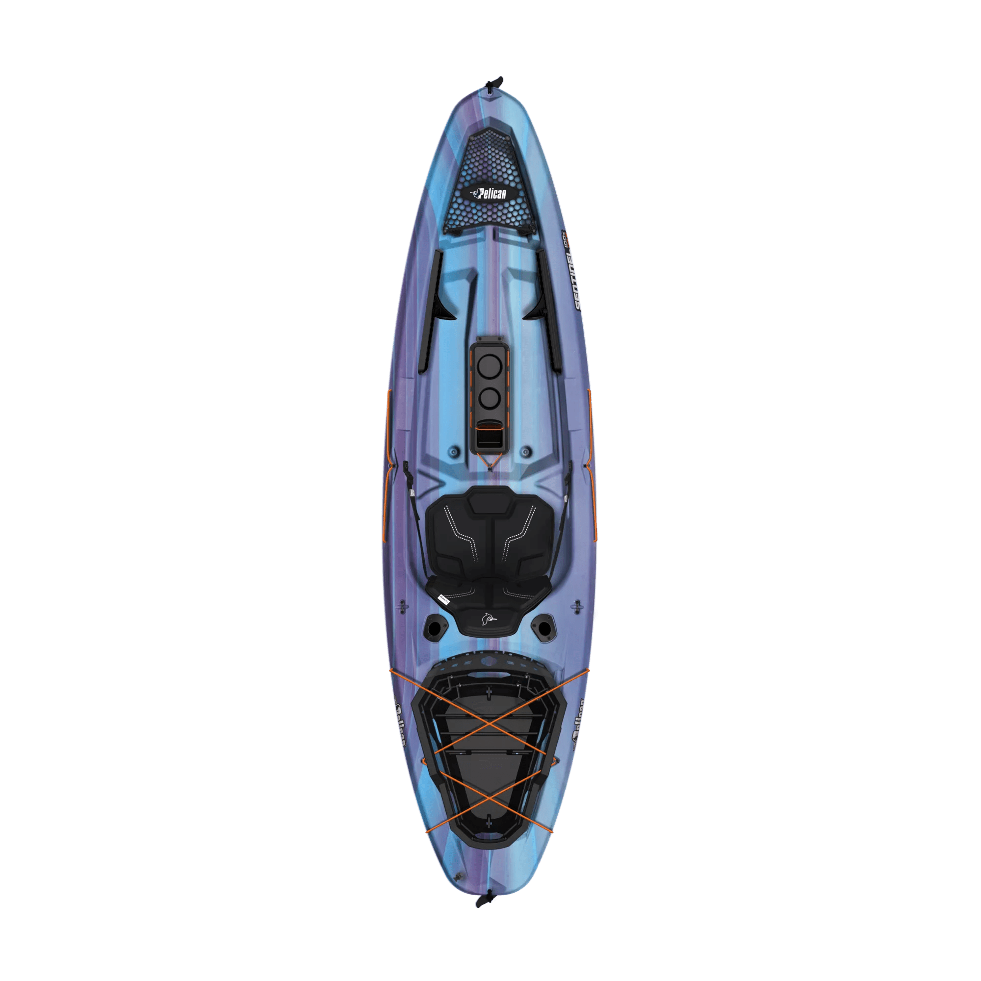 PELICAN - Sentinel 100X Angler Fishing Kayak - Blue - MBF10P103-00 - TOP
