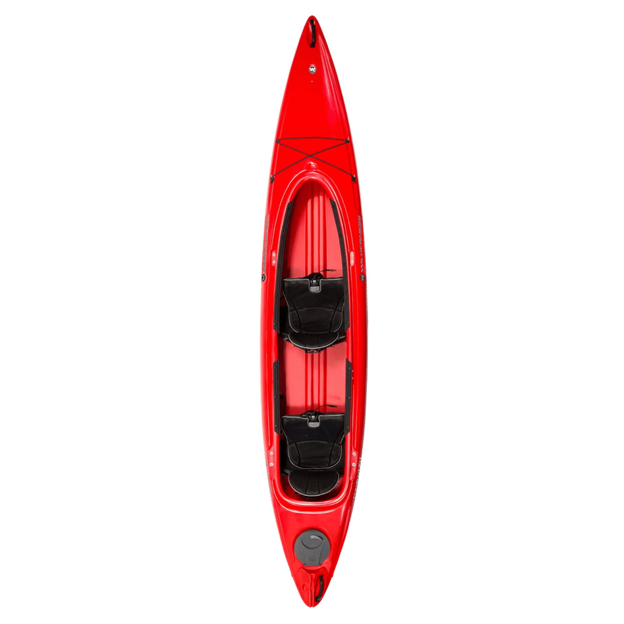 WILDERNESS SYSTEMS - Pamlico 135T Recreational Kayak - Red - 9730355040 - TOP