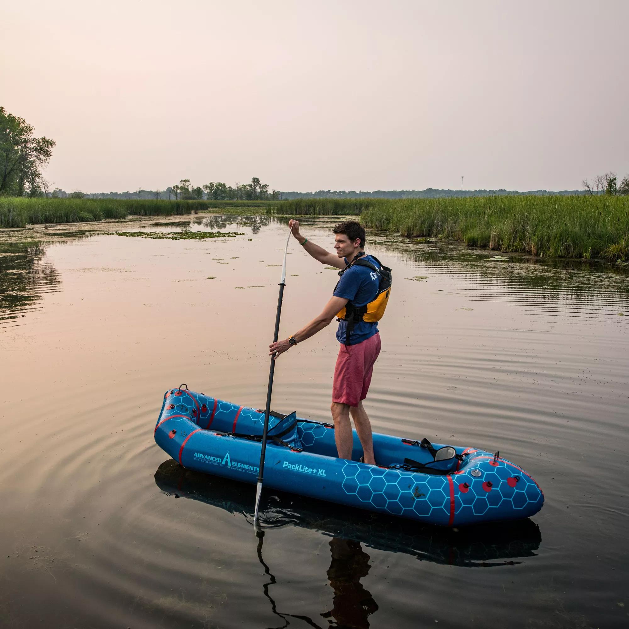 ADVANCED ELEMENTS - PackLite+™ XL Packraft - Blue - AE3038 - LIFE STYLE 3