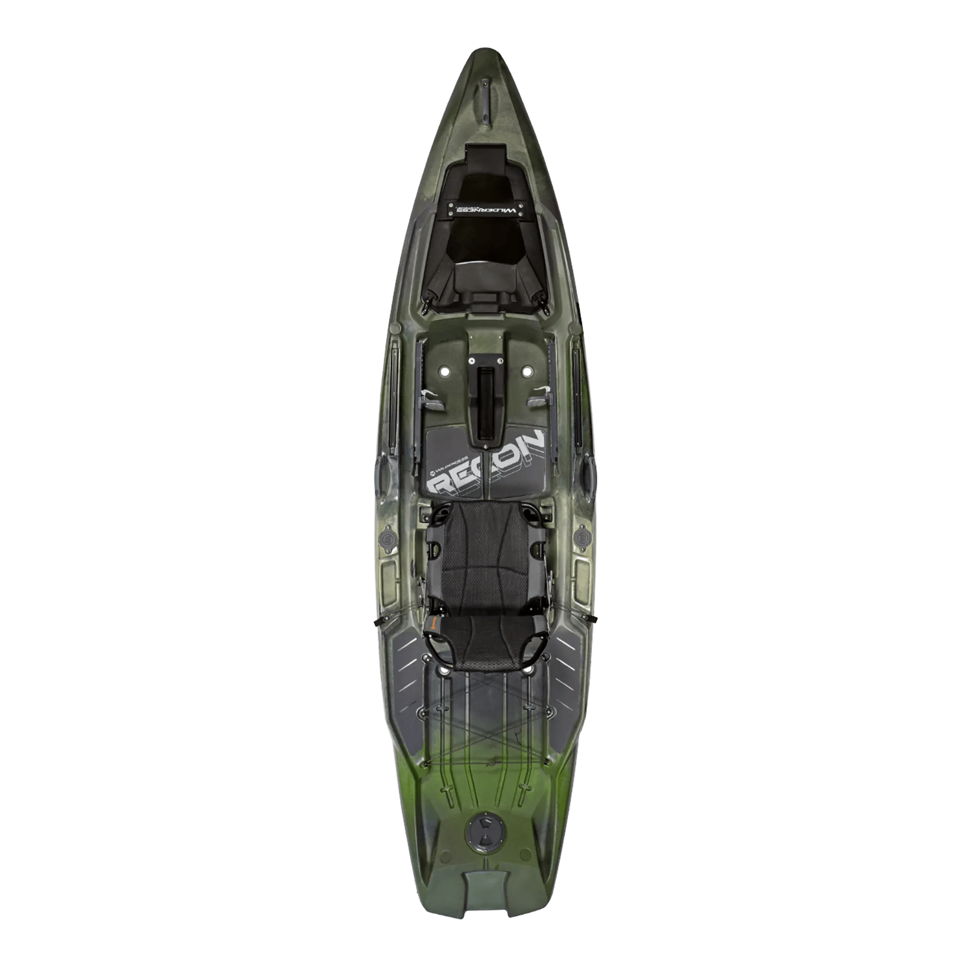 Recon 120 Tactical Fishing Intelligence Kayak from Wilderness Systems -  Adjustability, Luxurious Comfort and Gasketed Hatch