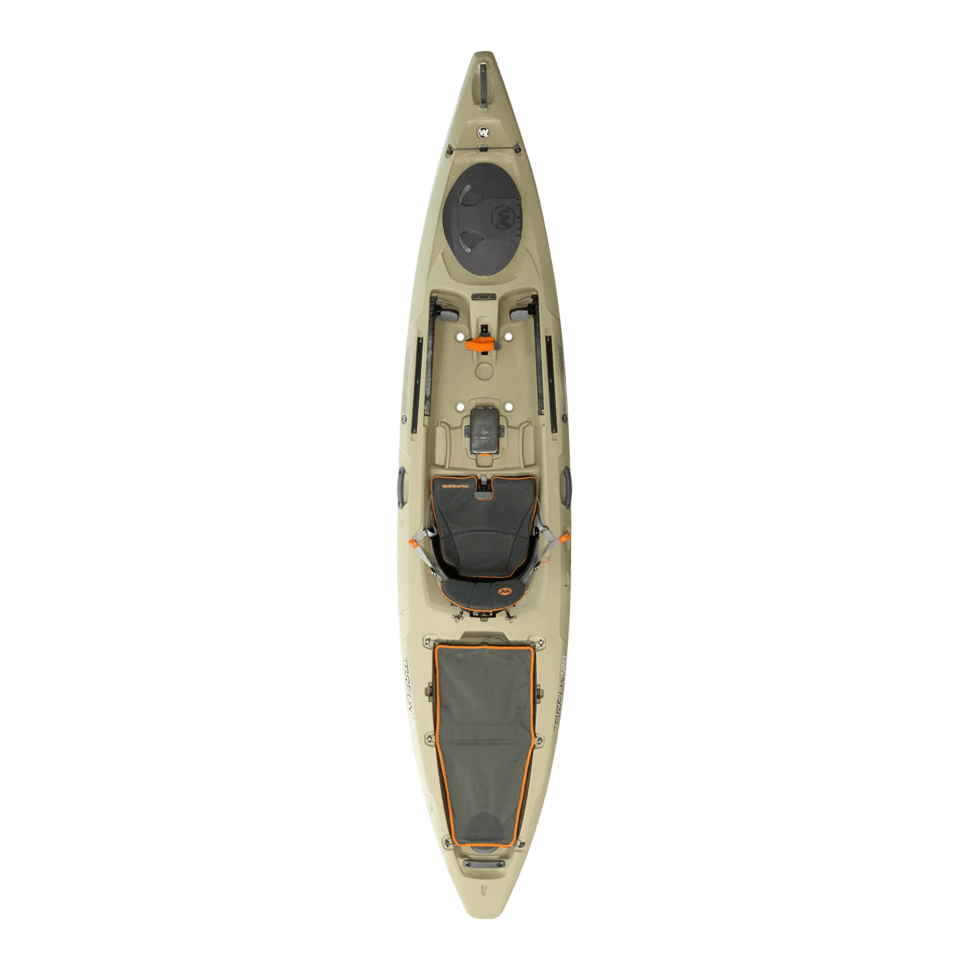 WILDERNESS SYSTEMS - Tarpon 120 Fishing Kayak - Brown - 9750210181 - TOP