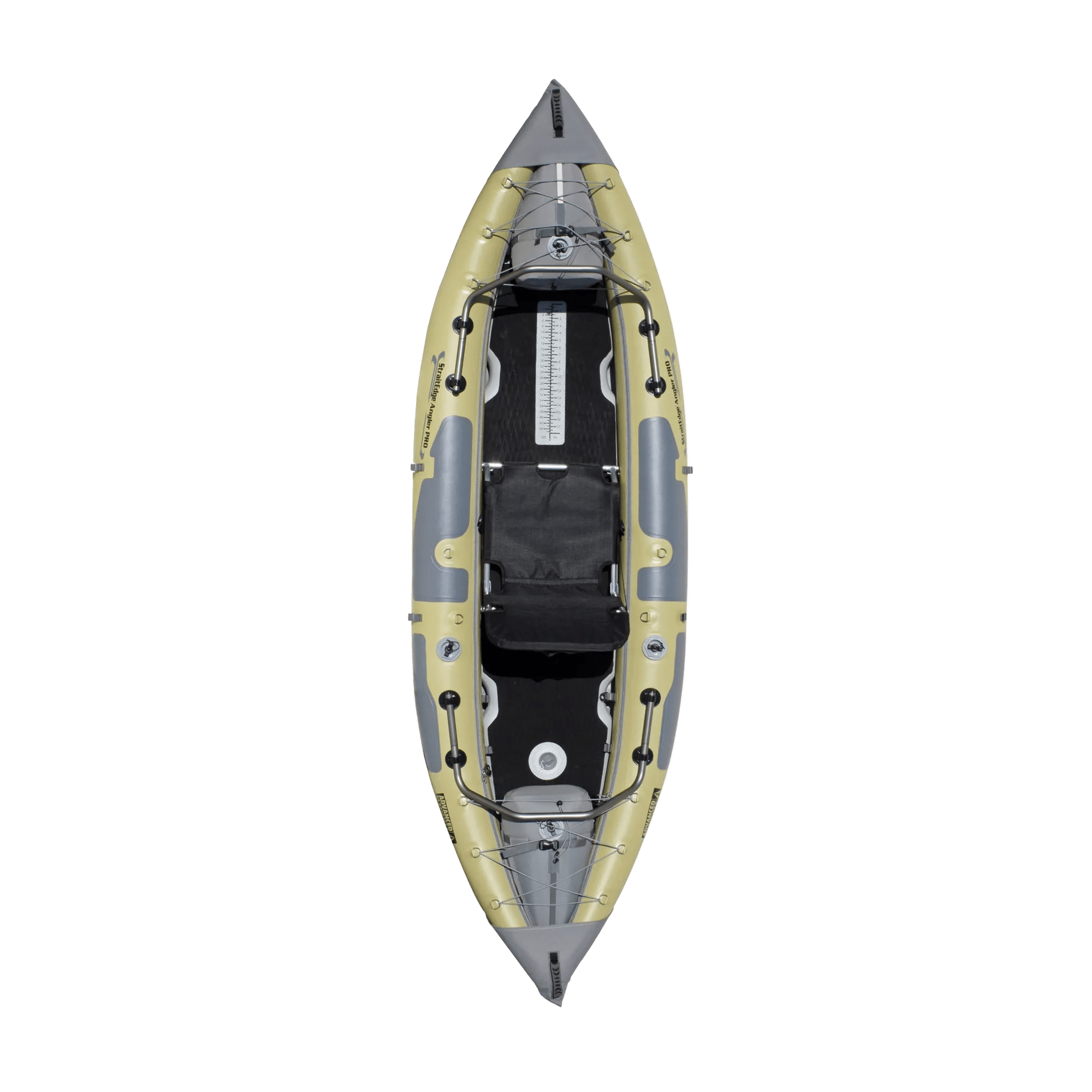 ADVANCED ELEMENTS - StraitEdge™ Angler Pro Kayak with Pump - Black - AE1055-P - TOP