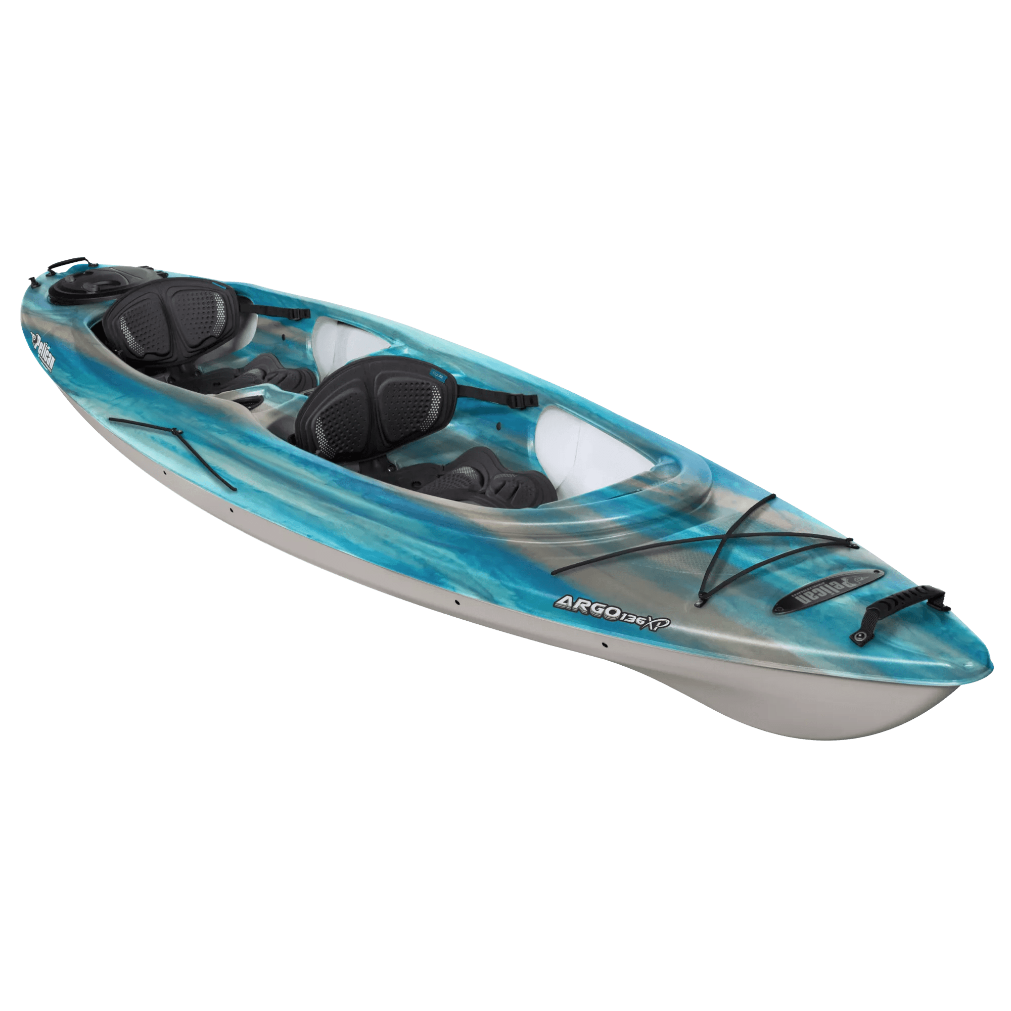 Old Town Pelican Sit In Fishing Kayak Huarui LLDPE Single Person Plastic  Boat