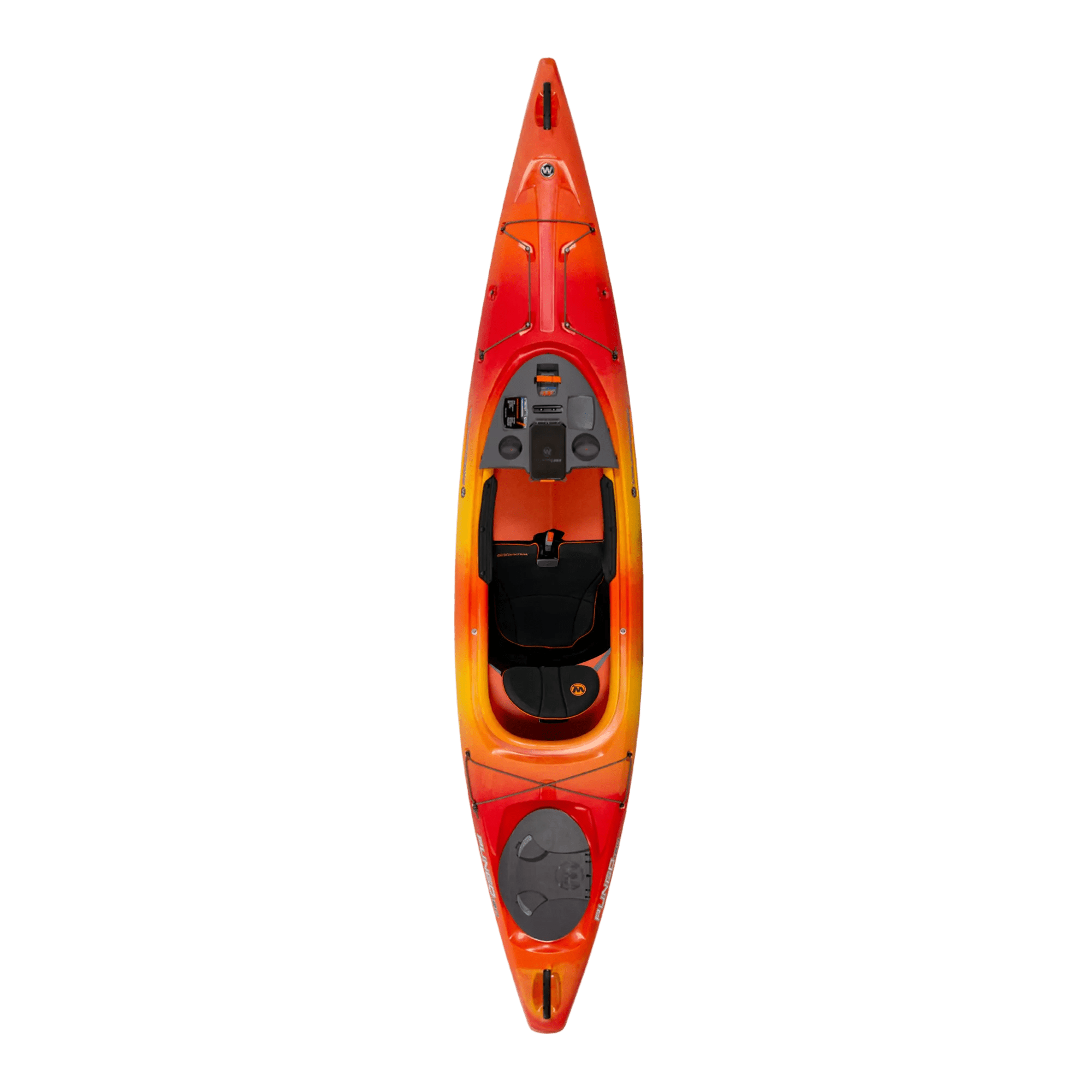 WILDERNESS SYSTEMS - Pungo 120 Recreational Kayak - Orange - 9730509054 - TOP