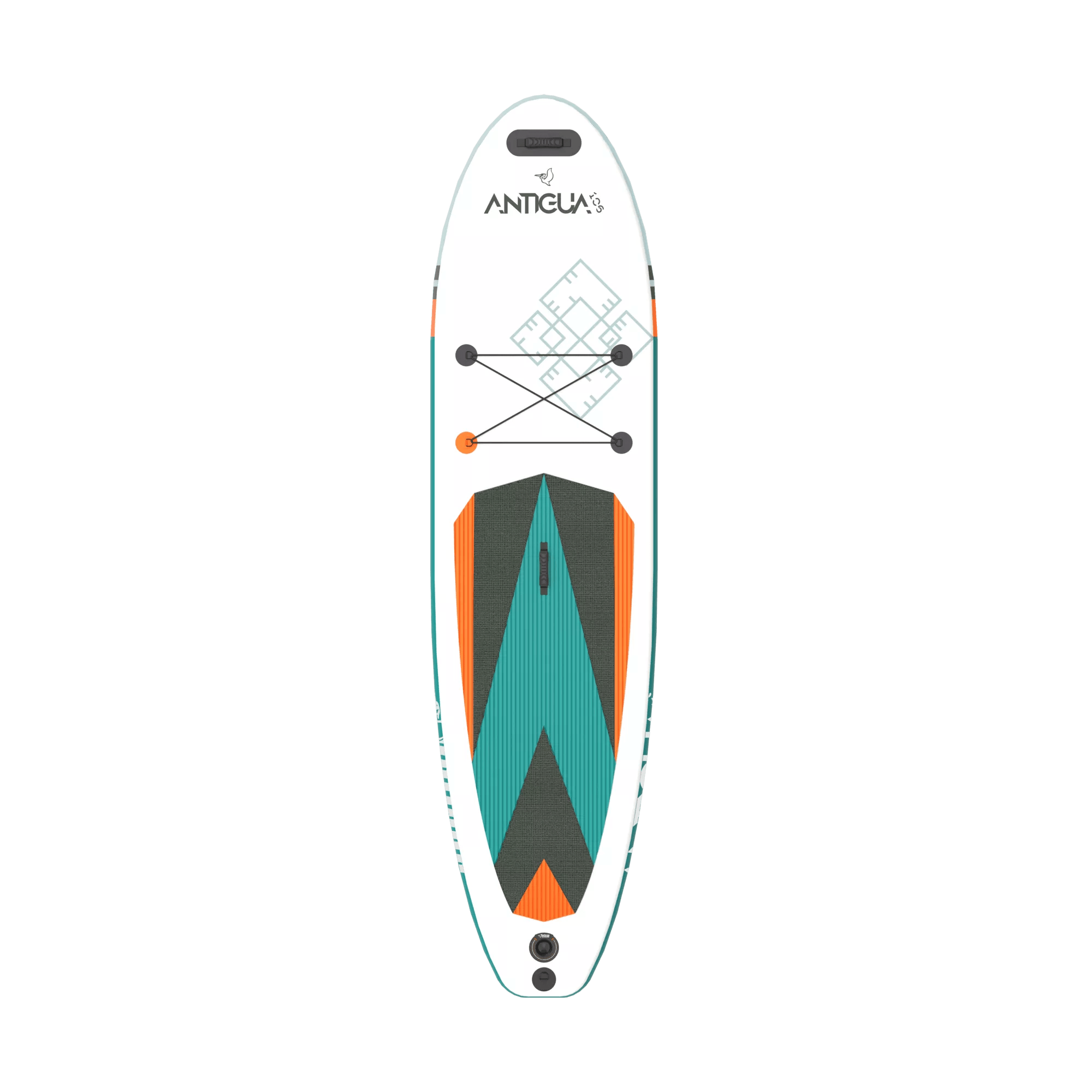 PELICAN - Antigua 106 Inflatable Paddle Board -  - FIG10P100-00 - TOP