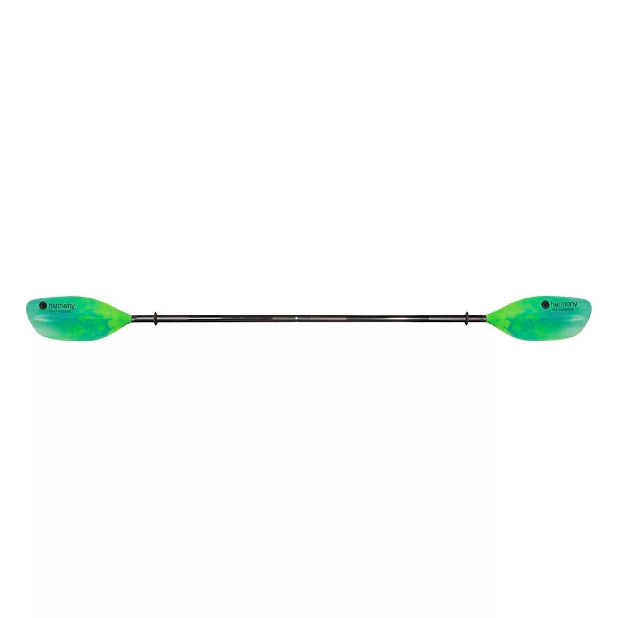 HARMONY - Sea Passage Aluminum Paddle - Turquoise/Lime - Lime - 8027055 - TOP