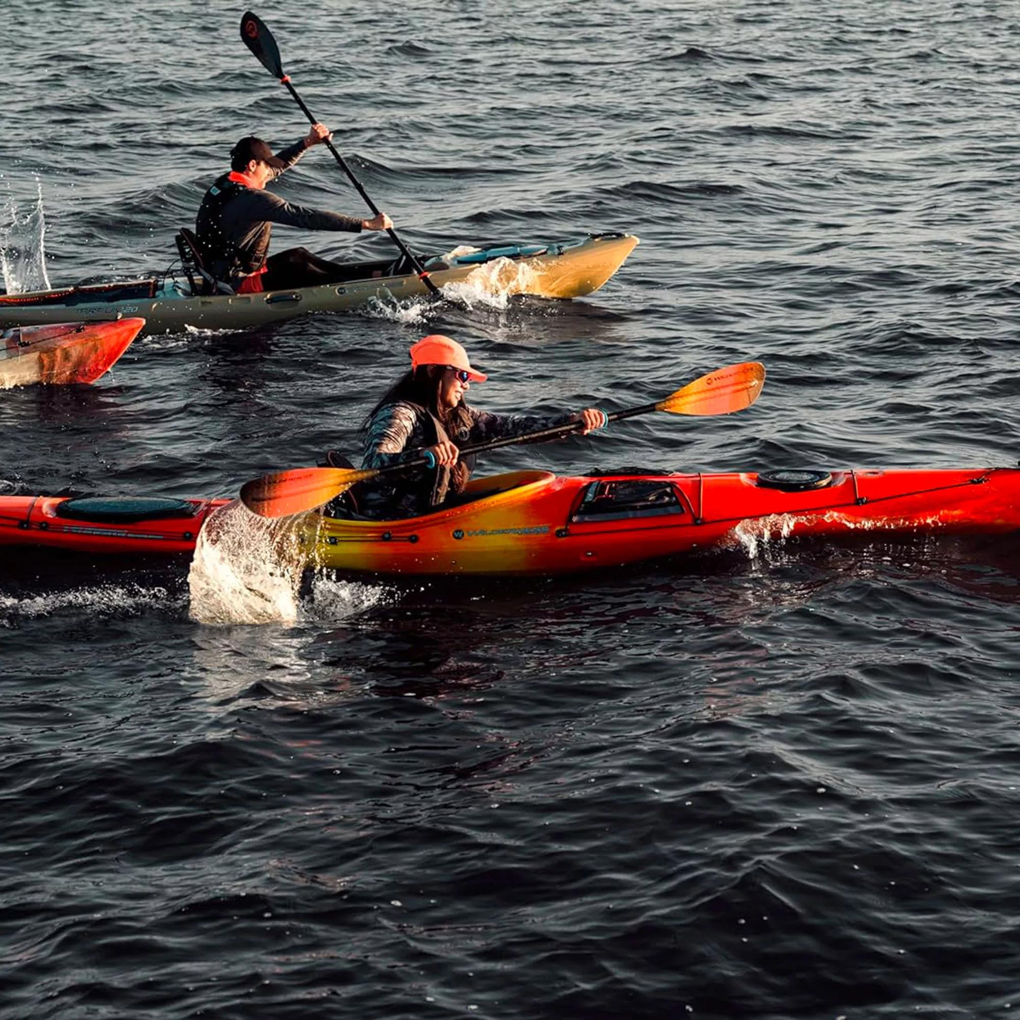 WILDERNESS SYSTEMS - Tsunami 140 Day Touring Kayak with Rudder - Orange - 9720418054 - LIFE STYLE 1