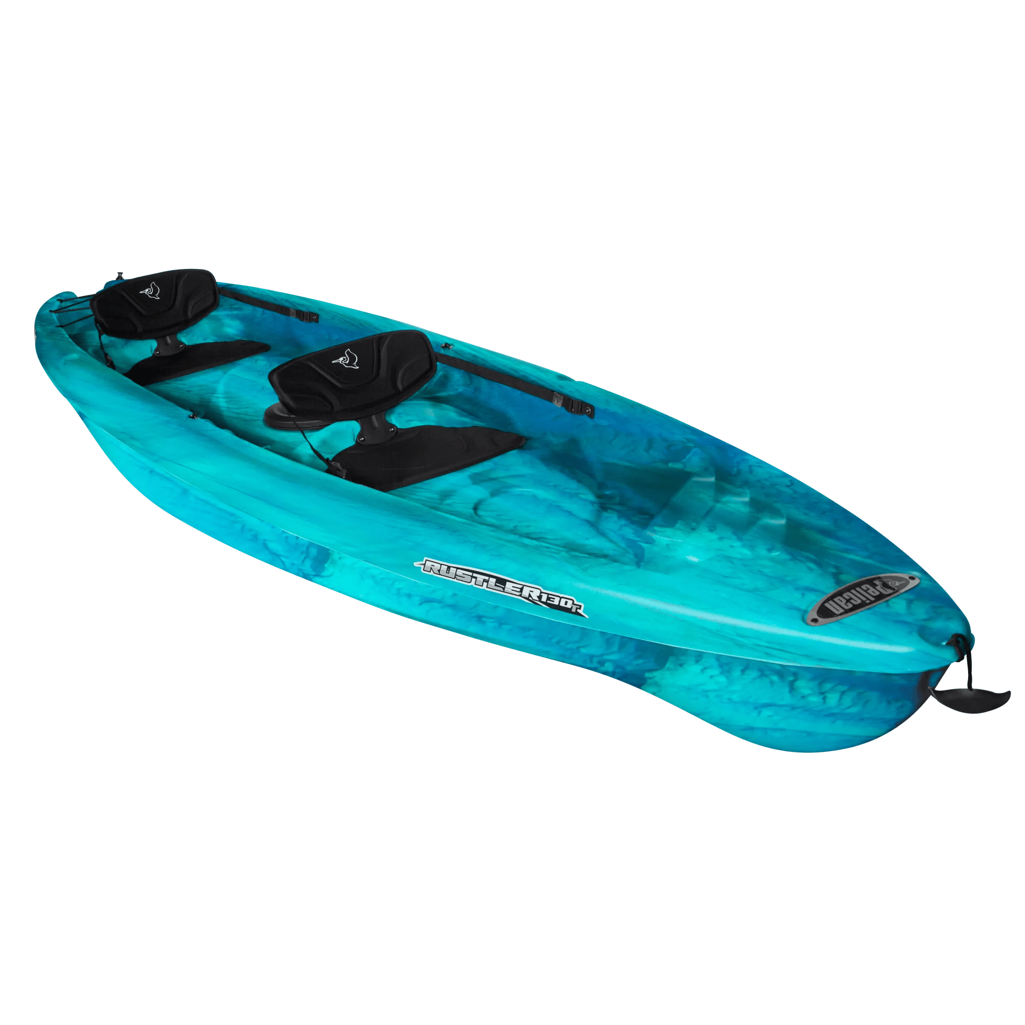 Pelican Sport / RUSTLER 130T Tandem Recreational Kayak with Paddle