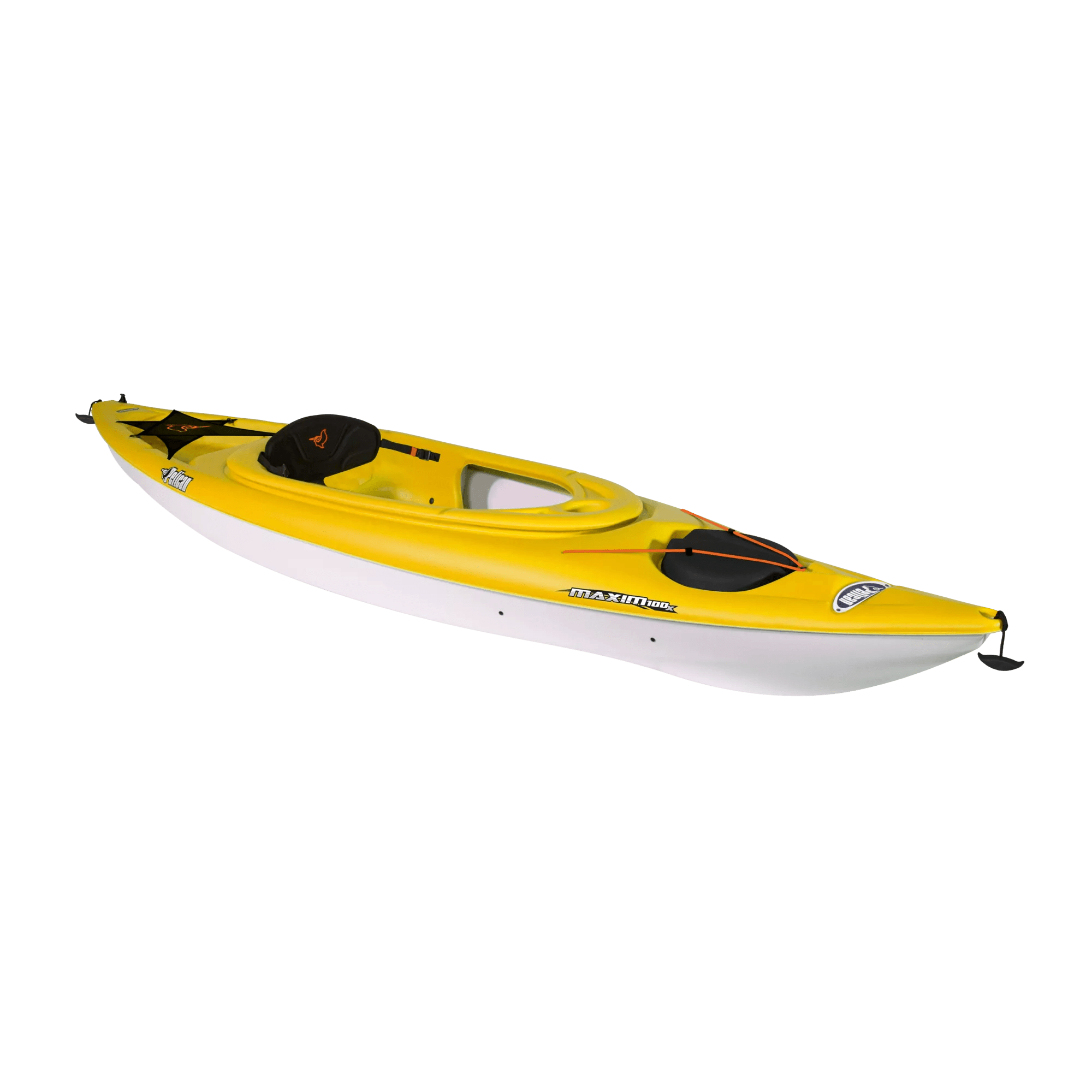 PELICAN - Kayak récréatif Maxim 100X de Pelican - Yellow - KZA10P109-00 - ISO 