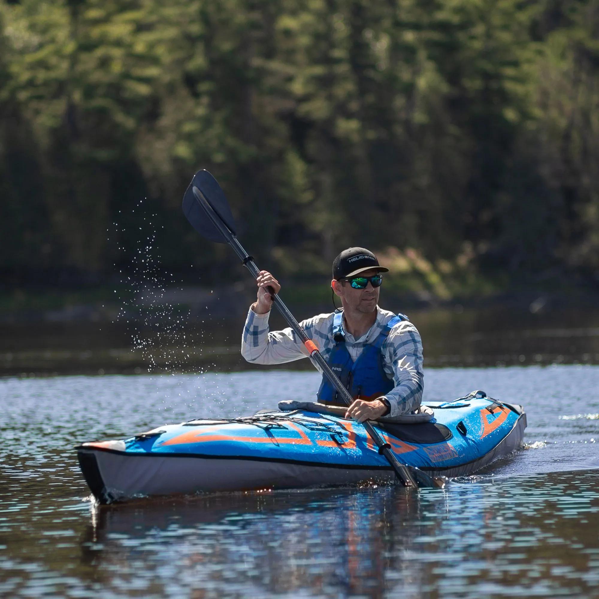 ADVANCED ELEMENTS - AdvancedFrame™ Expedition Elite Kayak Without Pump - Blue - AE1009-XE - LIFE STYLE 1