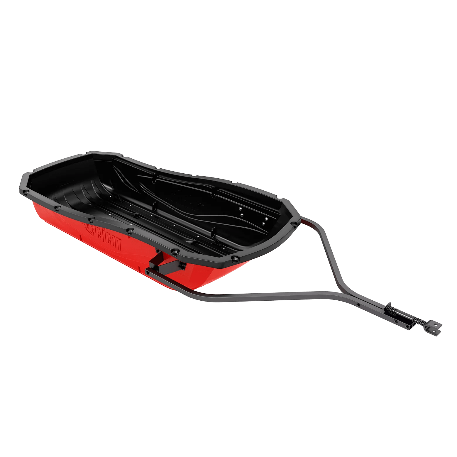 PELICAN - Luge utilitaire Trek Sport 68 avec patins Ram-X, attelage, housse de voyage, ancrages de type D et sangles - Red - LHT68PA08 - ISO