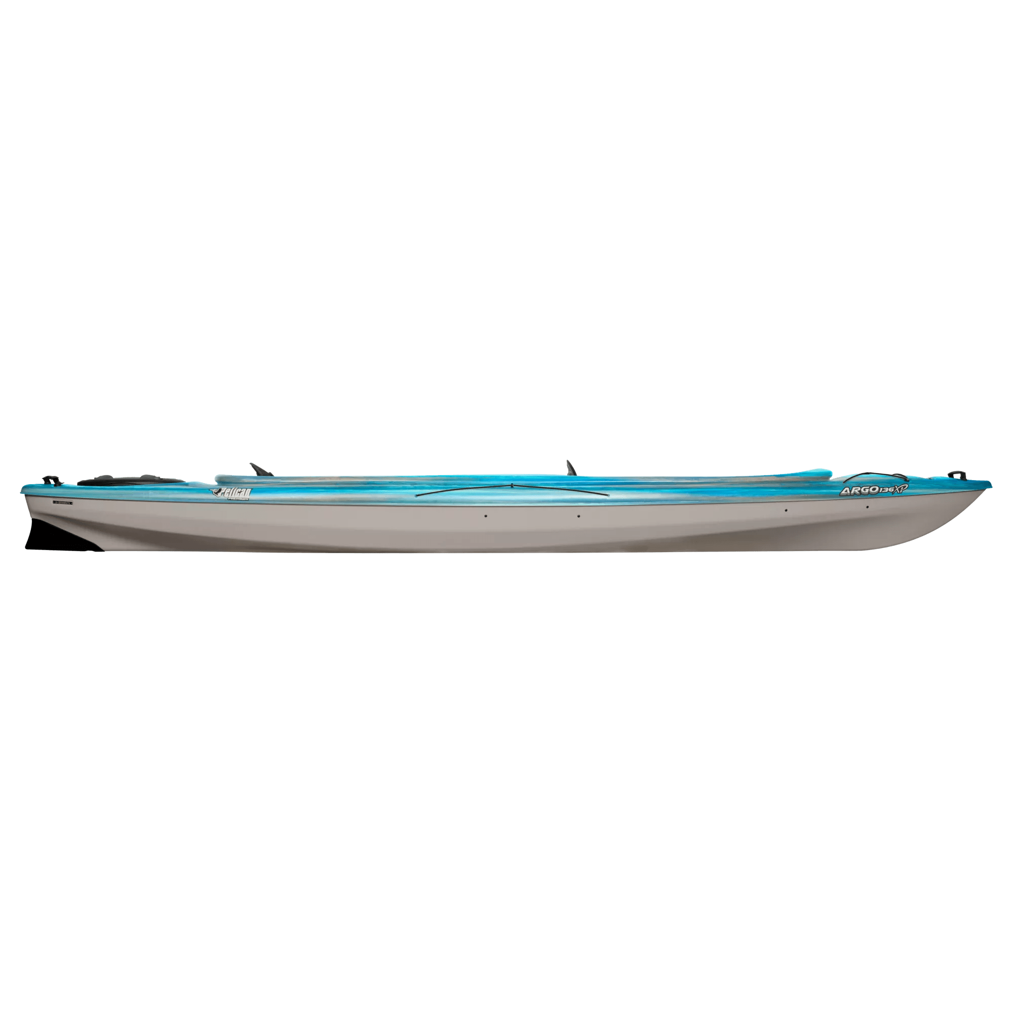 PELICAN - Argo 136XP Tandem Kayak - Blue - KCP14P103-00 - SIDE