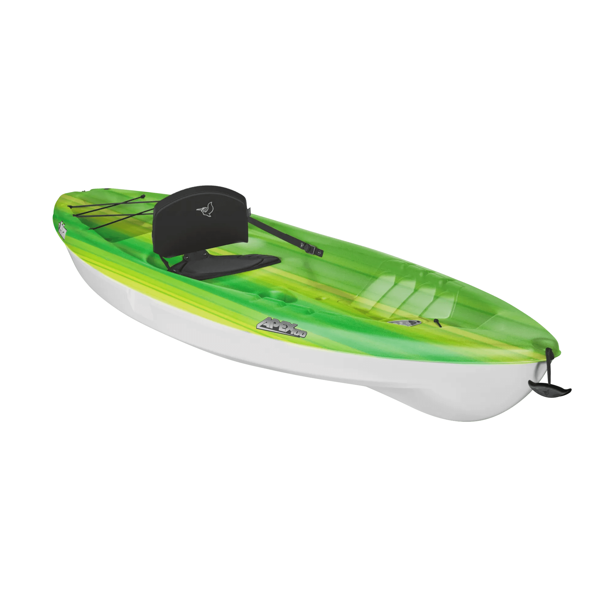 PELICAN - APEX 100 Recreational Kayak - White - KVL10P605 - ISO
