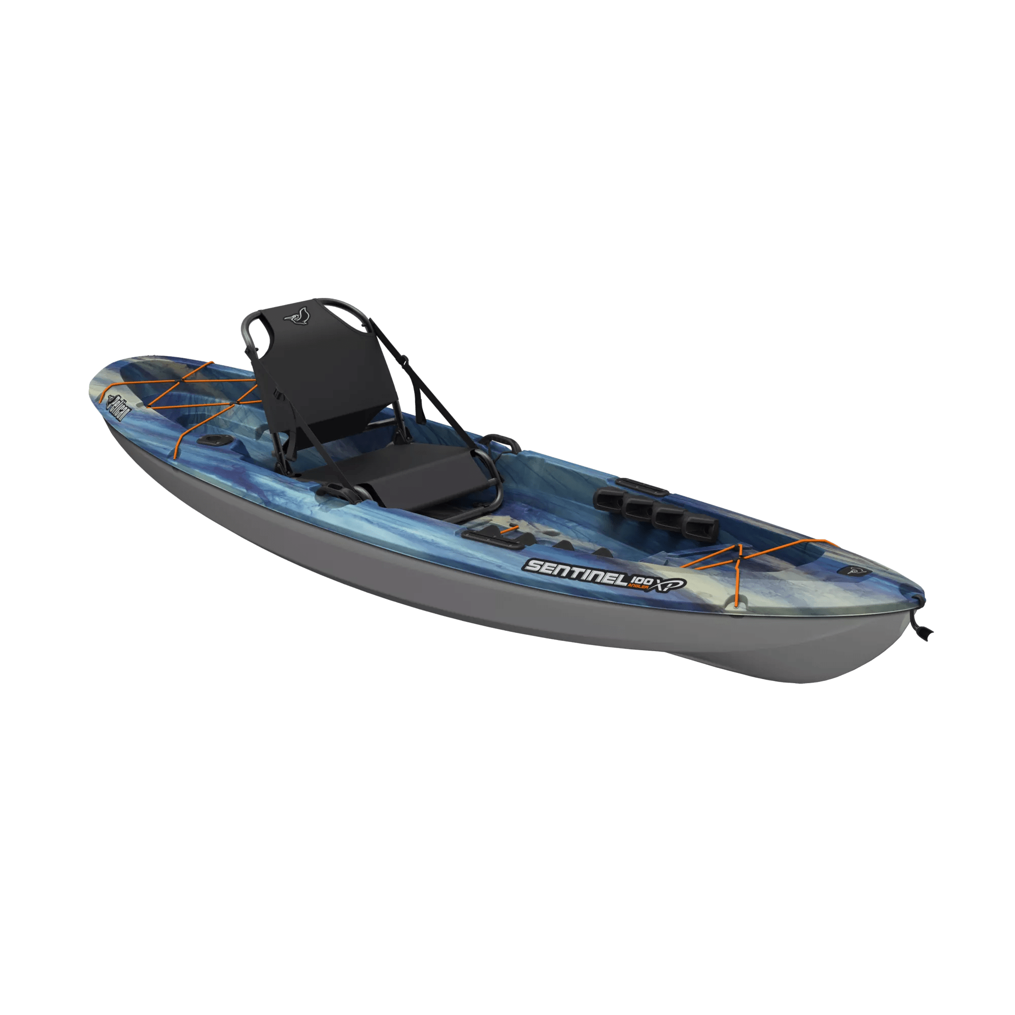 PELICAN - Sentinel 100XP Angler Fishing Kayak - Blue - MGF10P203-00 - ISO 