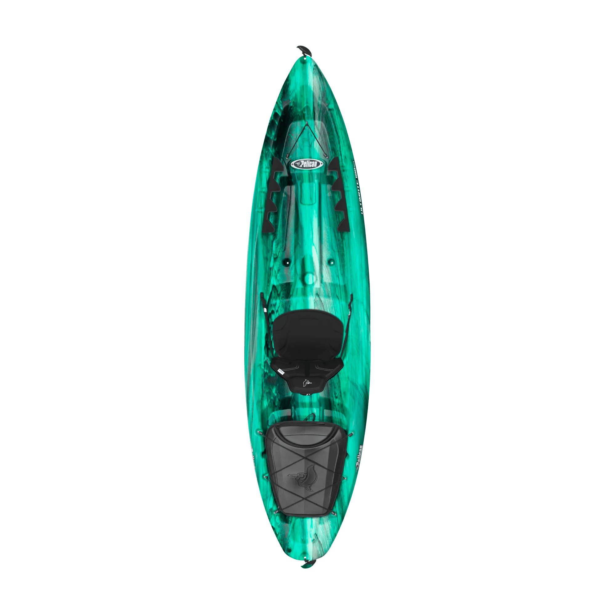 PELICAN - Ultimate 100NXT Recreational Kayak - Grey - KVL10P325 - TOP