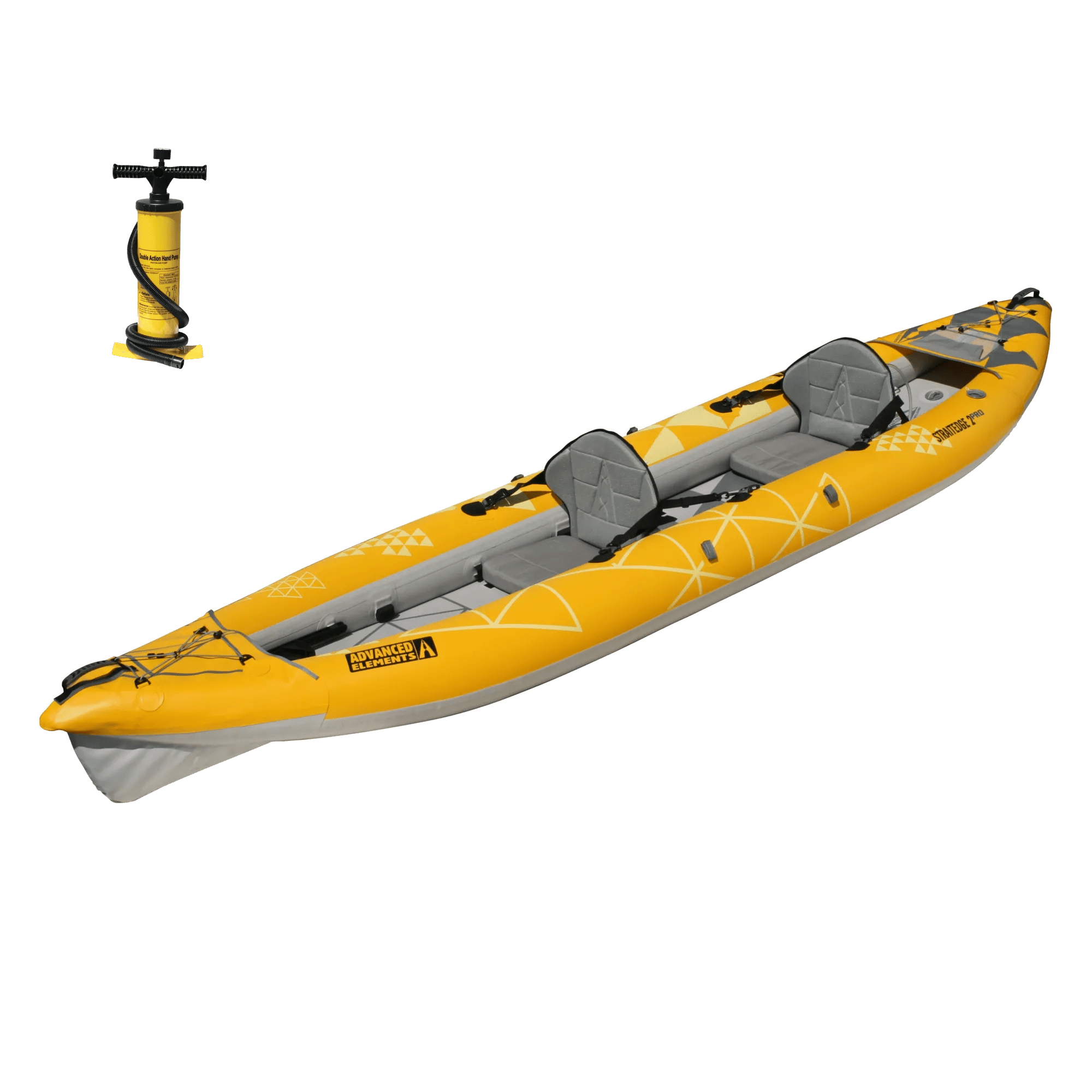 ADVANCED ELEMENTS - StraitEdge2™ Pro Kayak with Pump - Yellow - AE3027-Y-P - ISO 