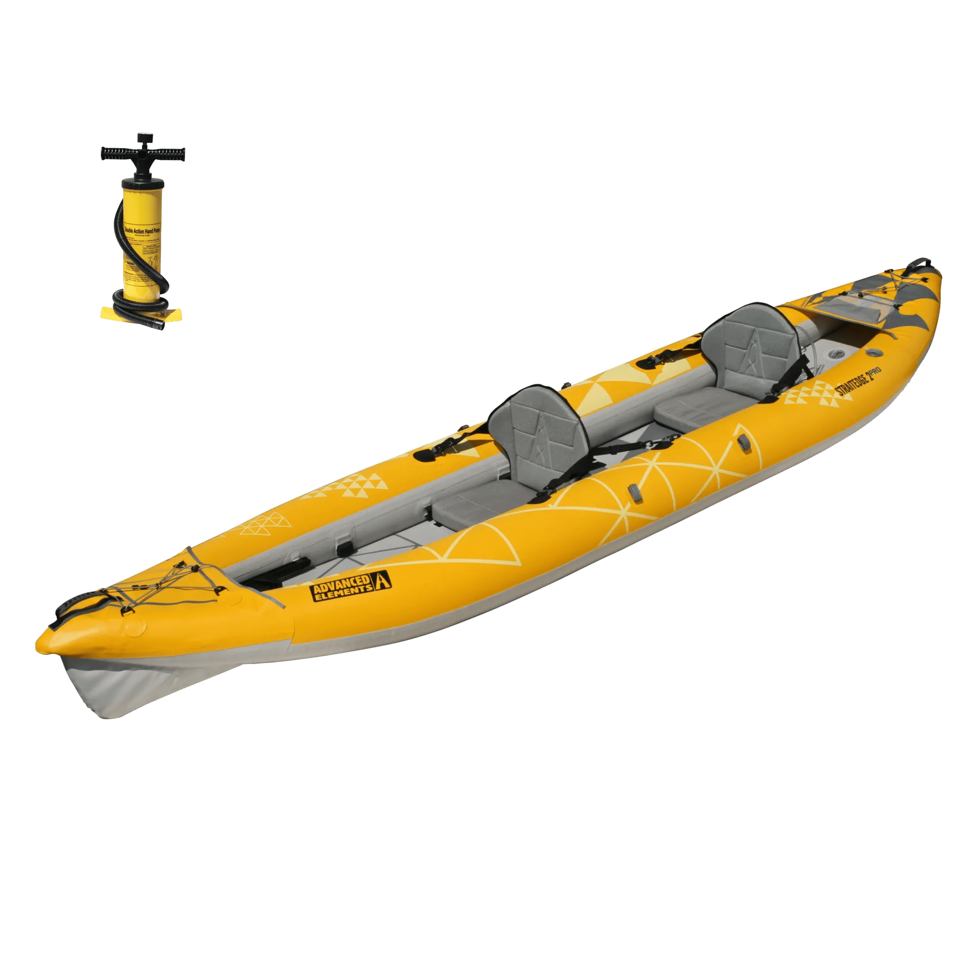 ADVANCED ELEMENTS - Kayak StraitEdge2MC Pro avec pompe - Yellow - AE3027-Y-P - ISO 