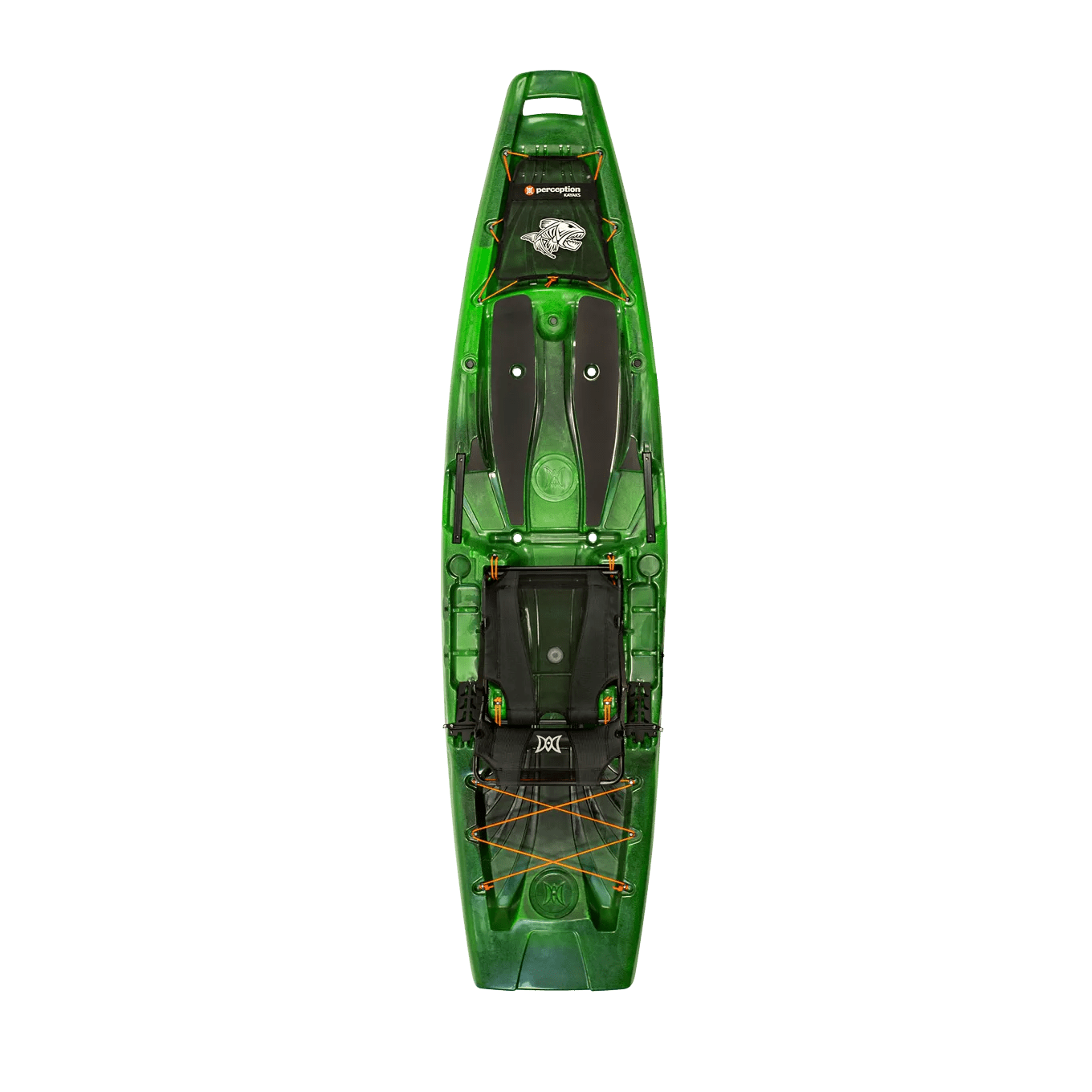 PERCEPTION - Outlaw 11.5 Fishing Kayak - Green - 9351810031 - TOP