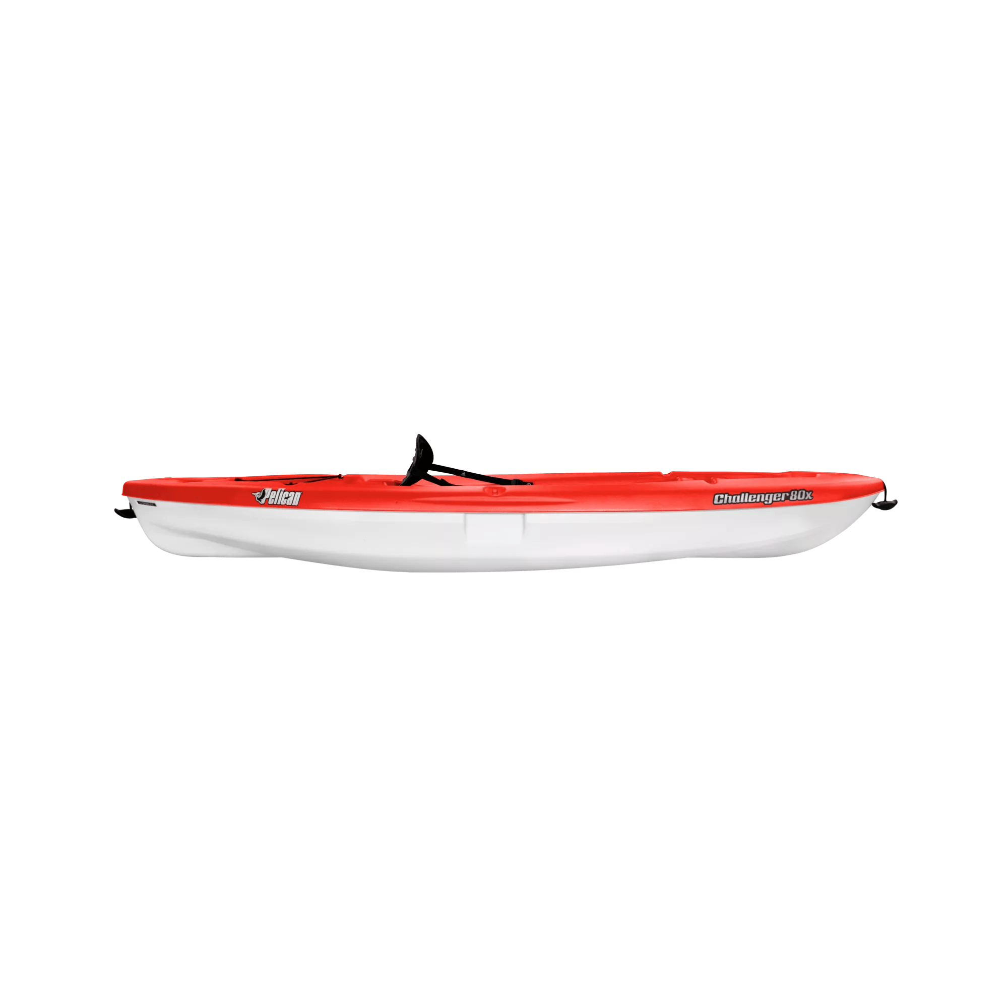 PELICAN - Challenger 80X Recreational Kayak - Red - KVA08P103 - SIDE