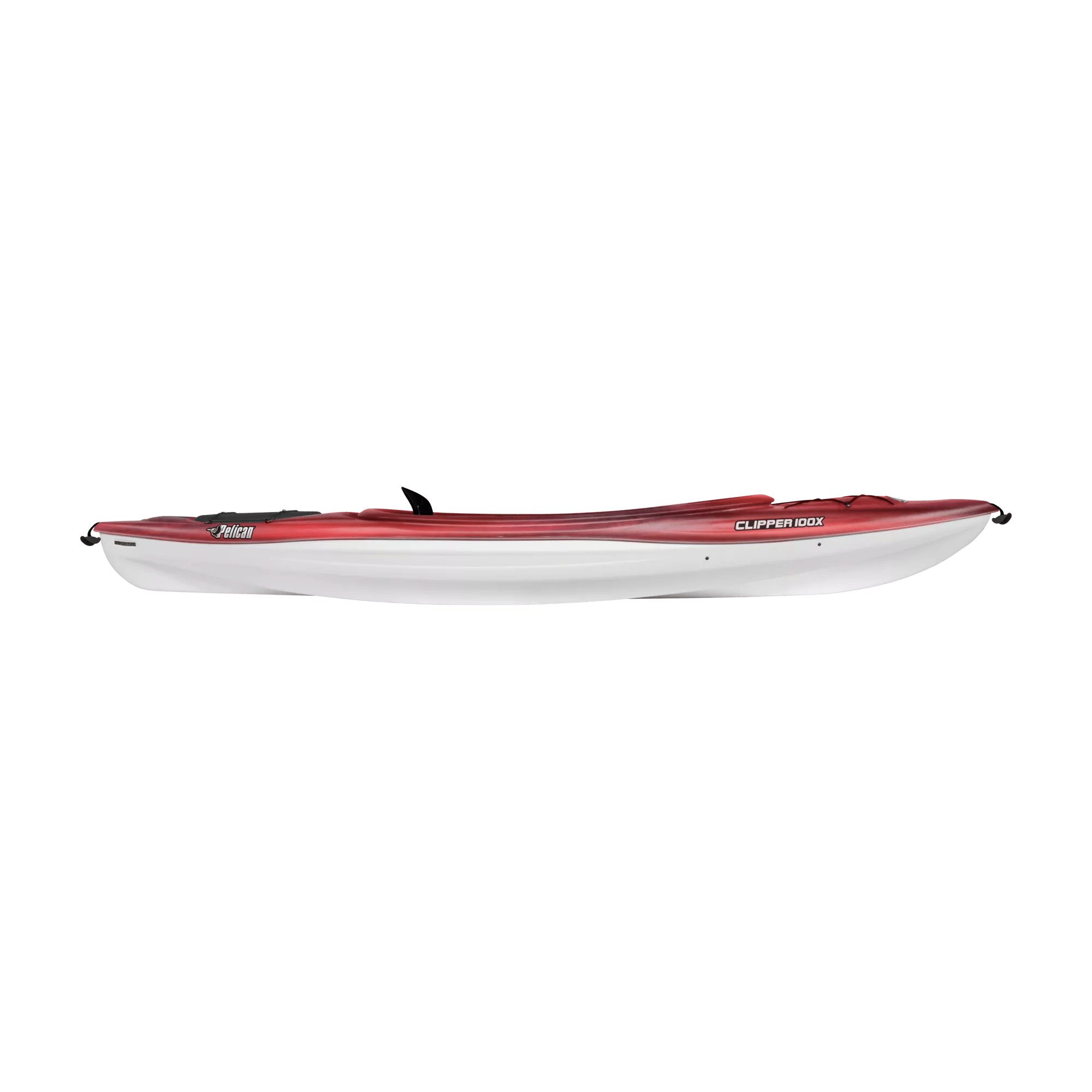 PELICAN - Clipper 100X Recreational Kayak - Red - KXF10P104 - SIDE