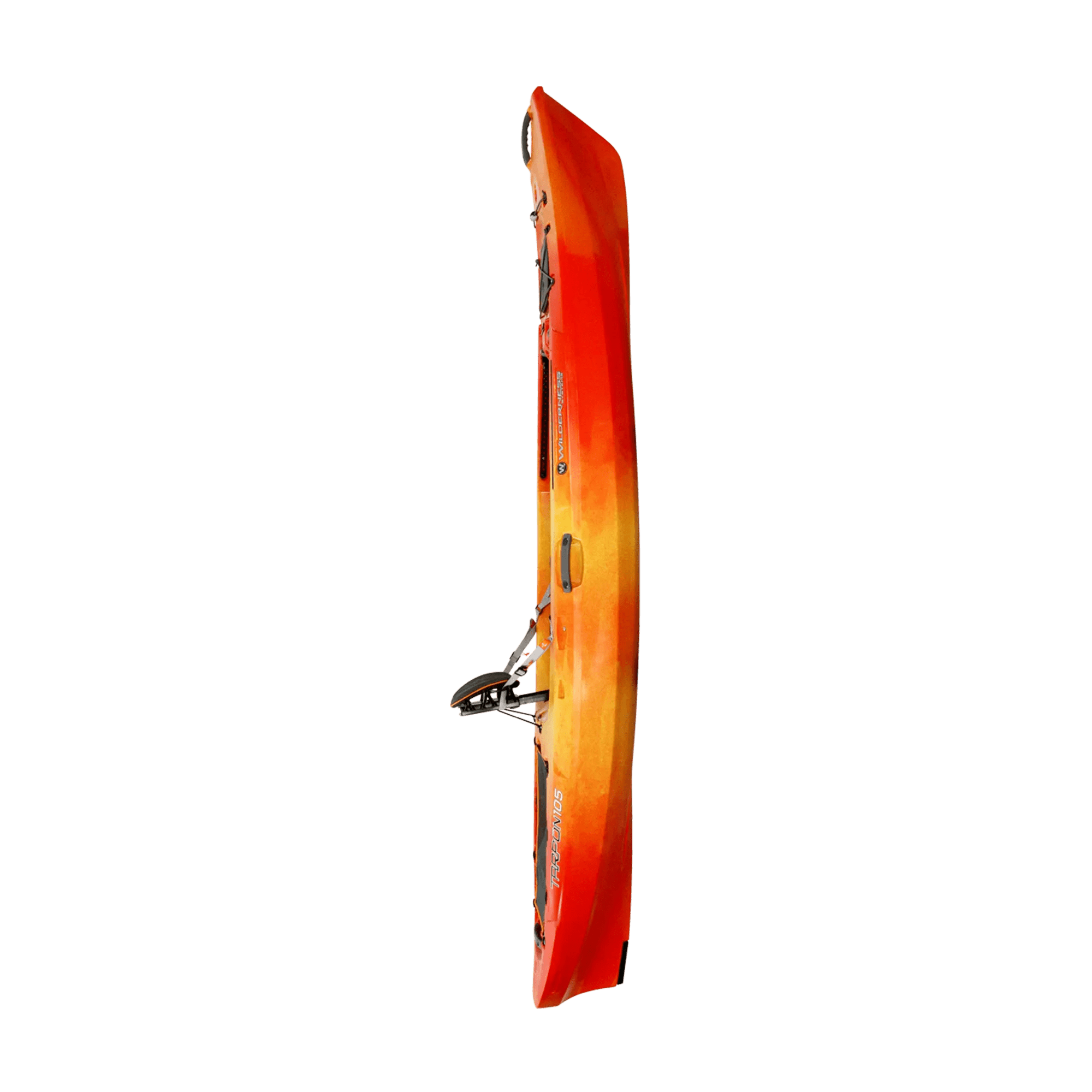 WILDERNESS SYSTEMS - Kayak de pêche Tarpon 105 - Orange - 9751110054 - SIDE