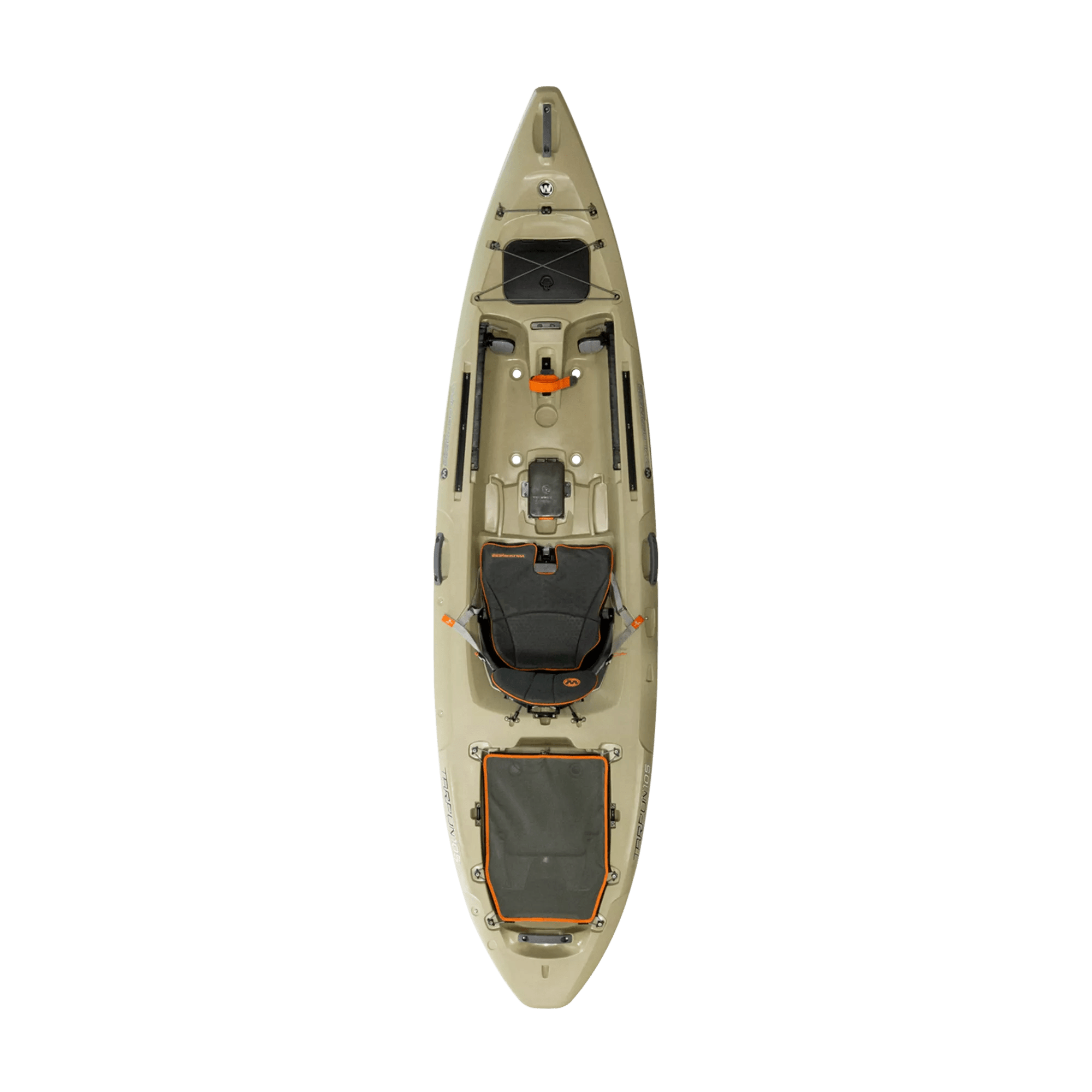 WILDERNESS SYSTEMS - Tarpon 105 Fishing Kayak - Brown - 9751110181 - TOP 