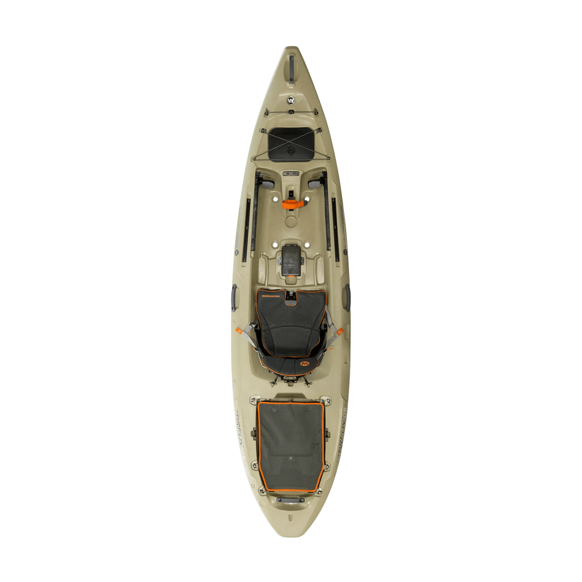 WILDERNESS SYSTEMS - Kayak de pêche Tarpon 105 - Brown - 9751110181 - TOP 