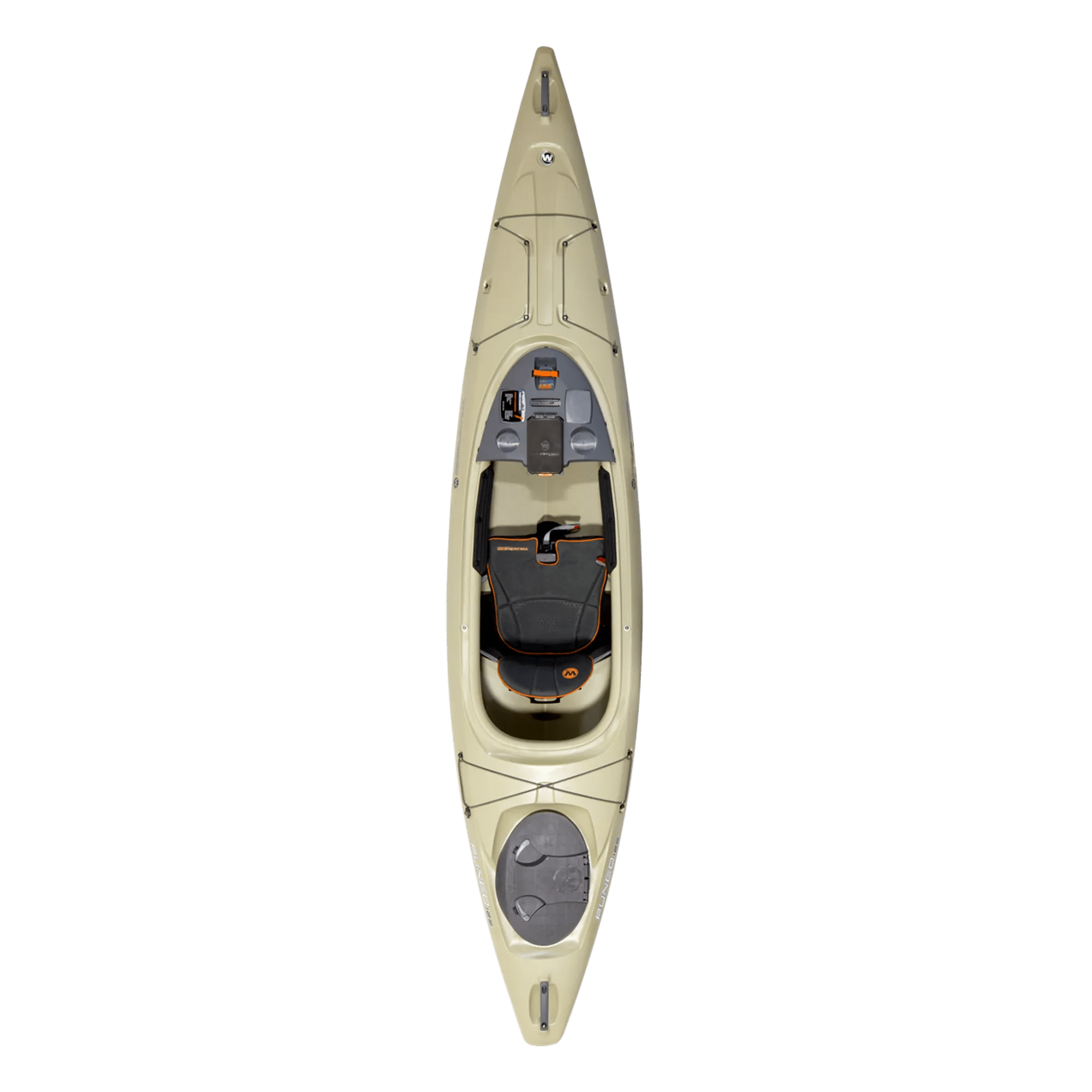 WILDERNESS SYSTEMS - Pungo 125 Recreational Kayak - Discontinued color/model - Brown - 9731079181 - TOP 