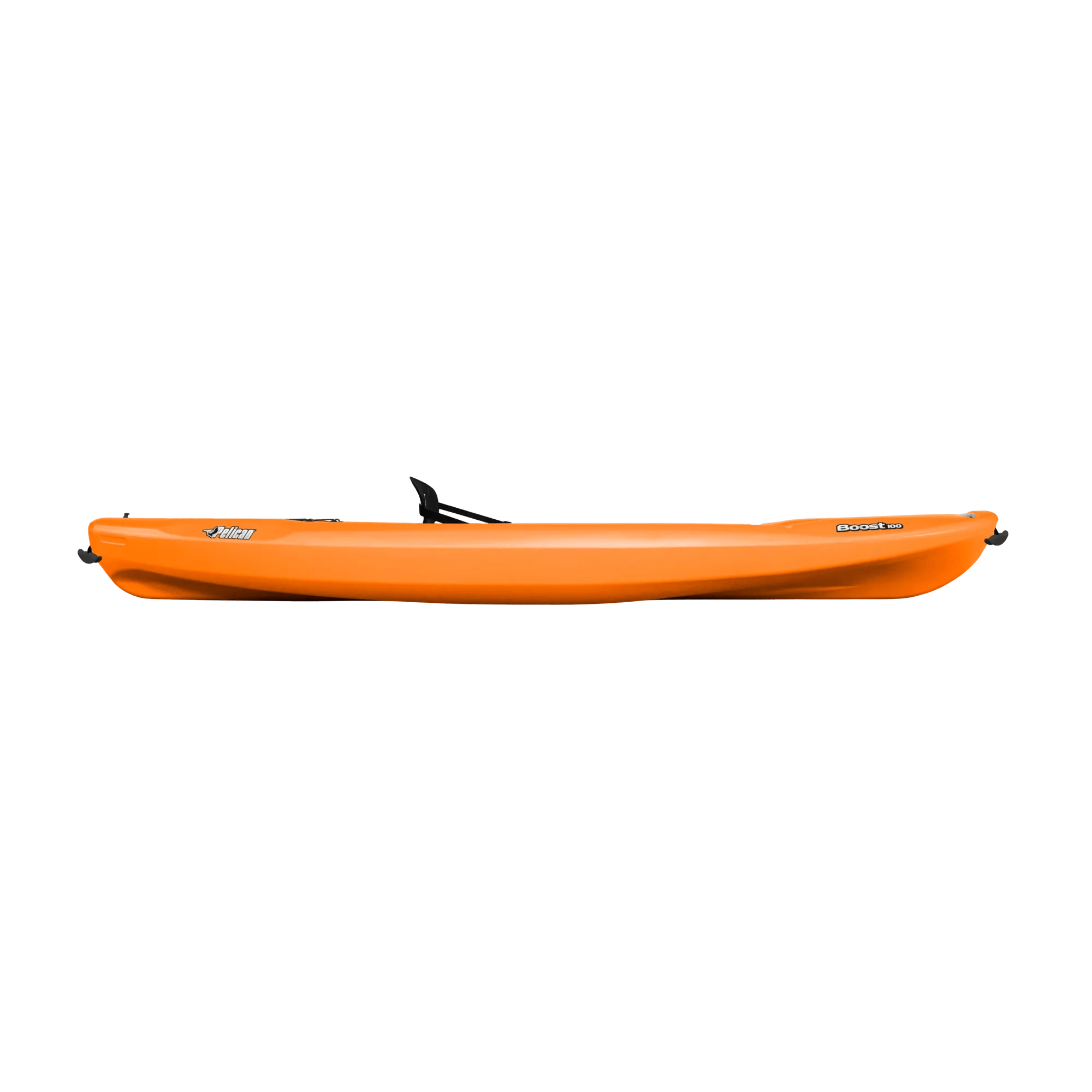 PELICAN - Boost 100 Recreational Kayak - Discontinued color/model - Orange - KOS10P101 - SIDE