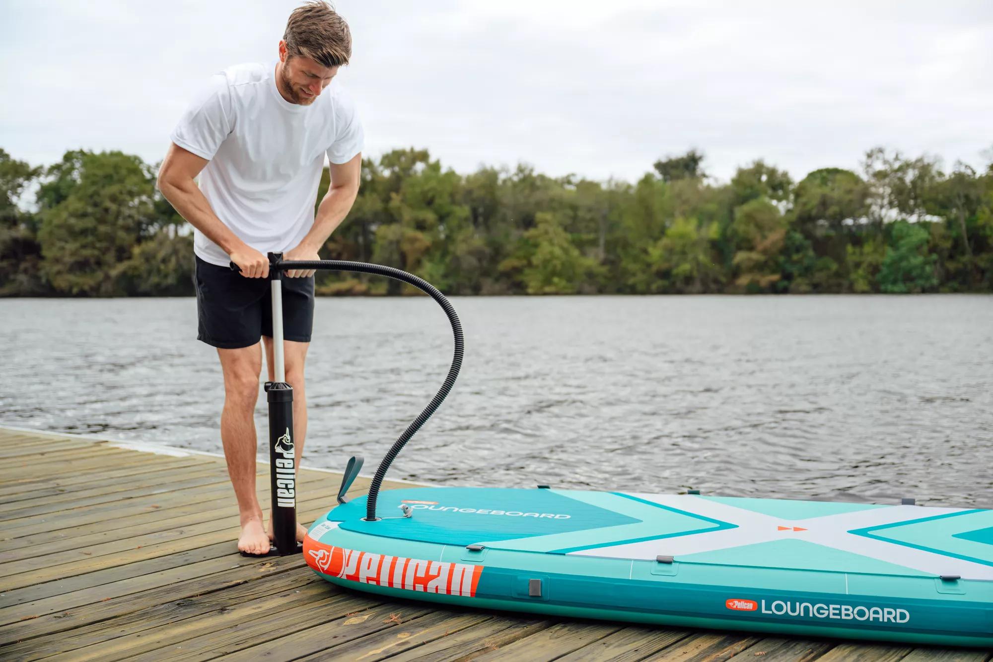 Planche récréatif gonflable Loungeboard de Pelican