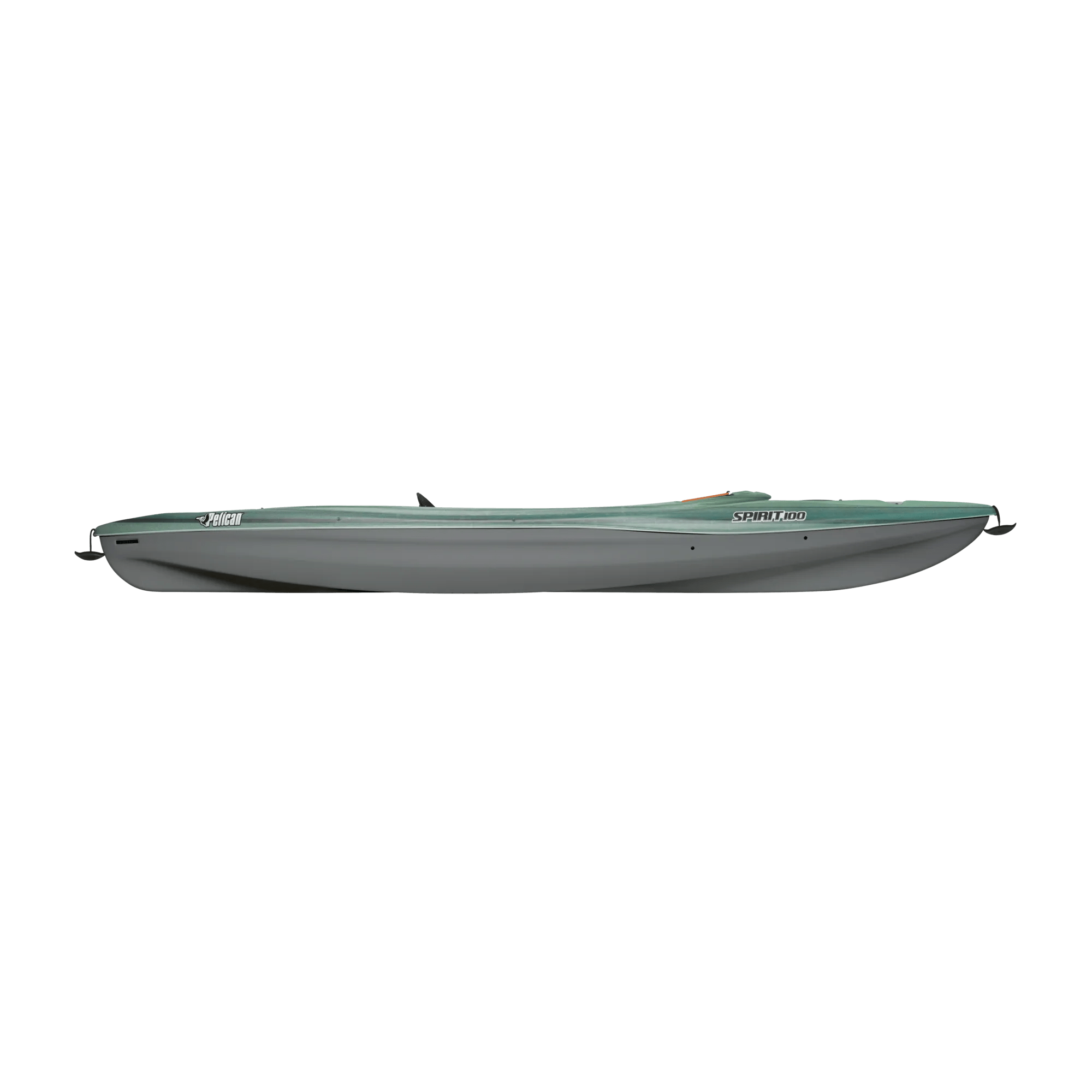 PELICAN - SPIRIT 100 Recreational Kayak - Grey - KSF10P205 - SIDE