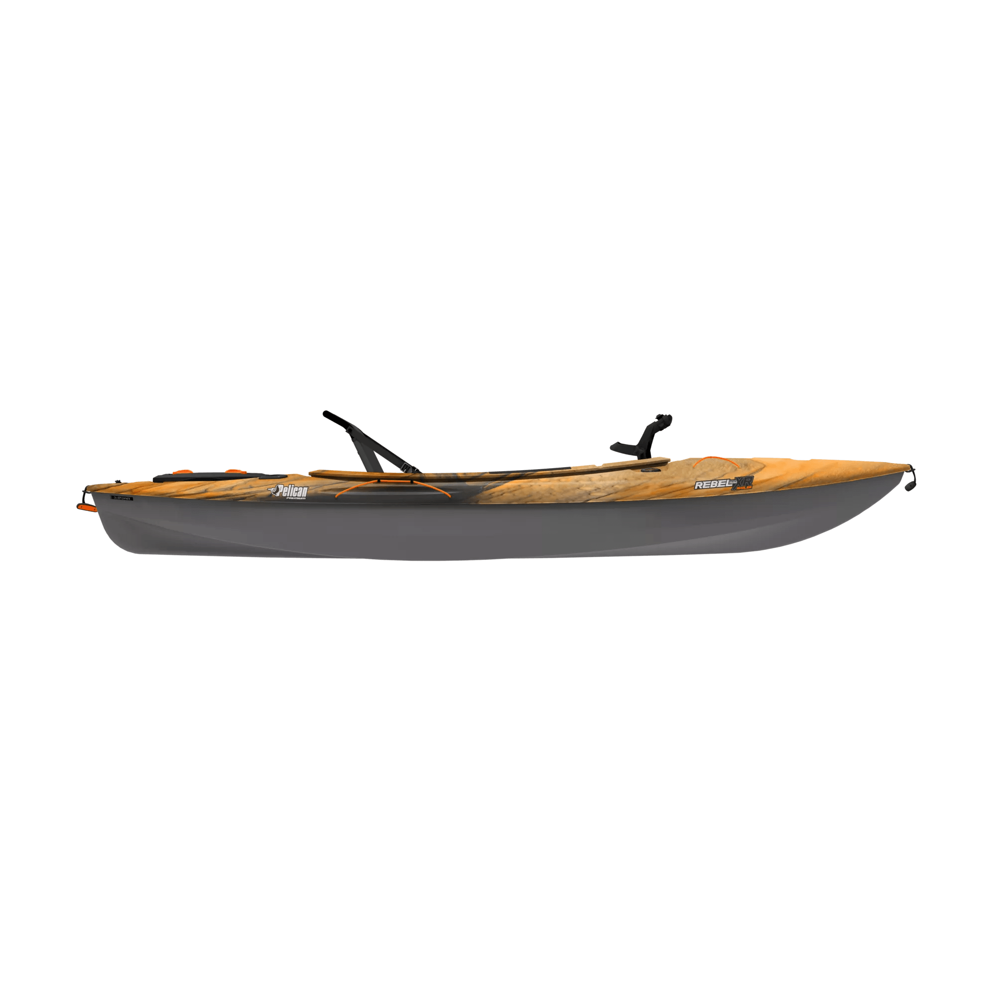 PELICAN - Rebel 100XR Angler Fishing Kayak - Beige - MDP10P700 - SIDE